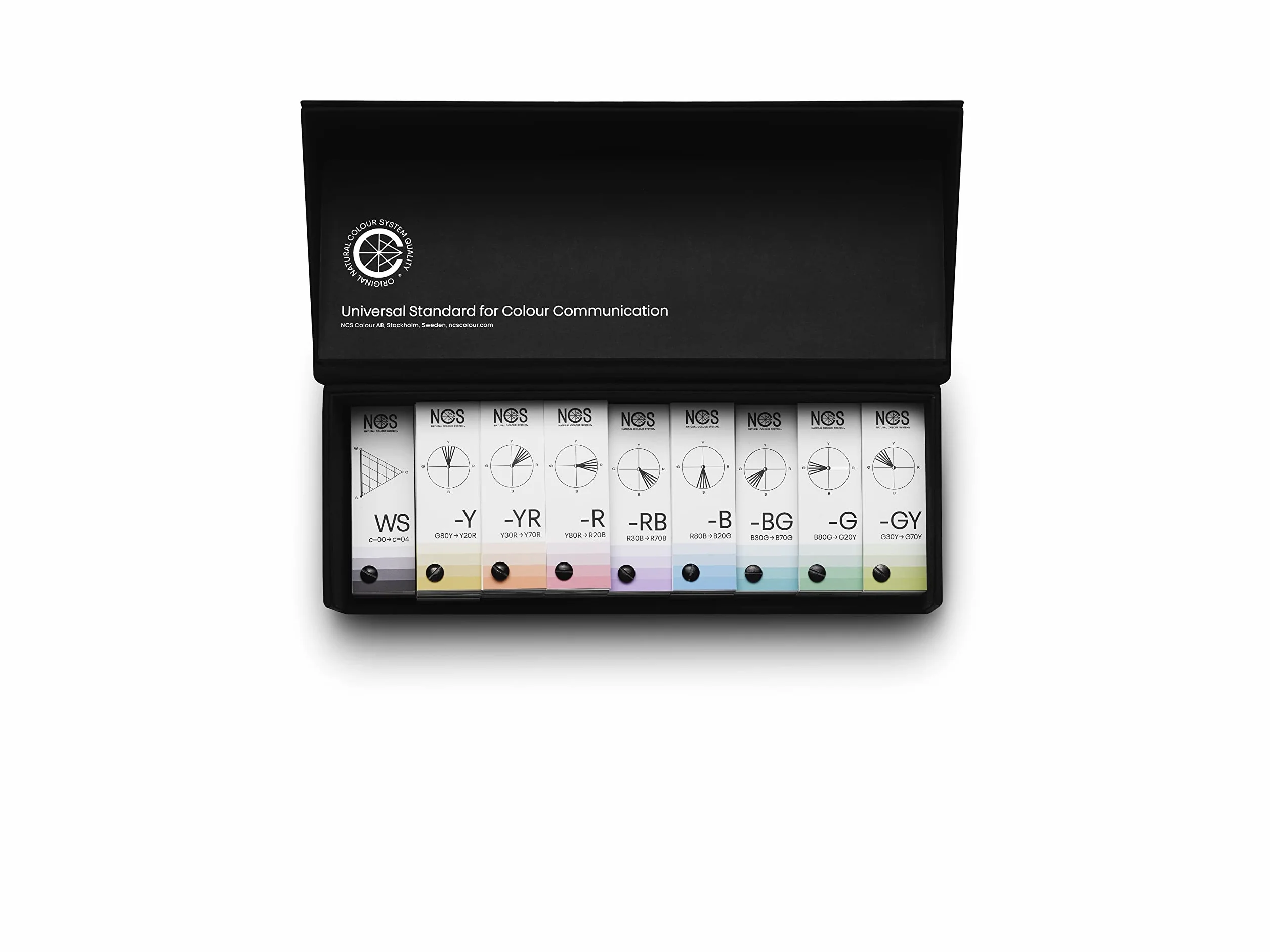 Bloc NCS-Block Colortton 2050 – Palette de couleurs standard NCS 2050, 2,7 kg, 38 x 14,5 x 10 cm