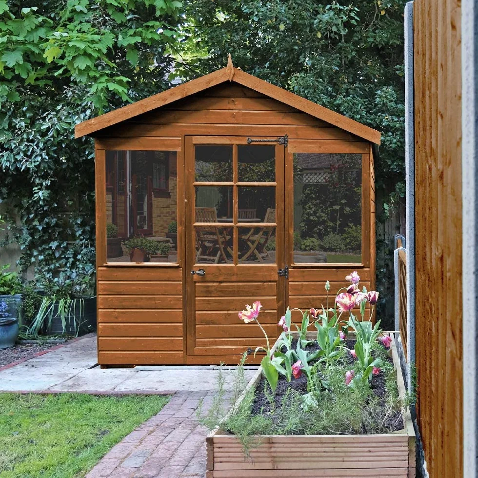Roxil Lasure Préventive Bois 5L Or d'Automne Intérieur Extérieur Protection Contre Pourriture Champignons Larves Termites