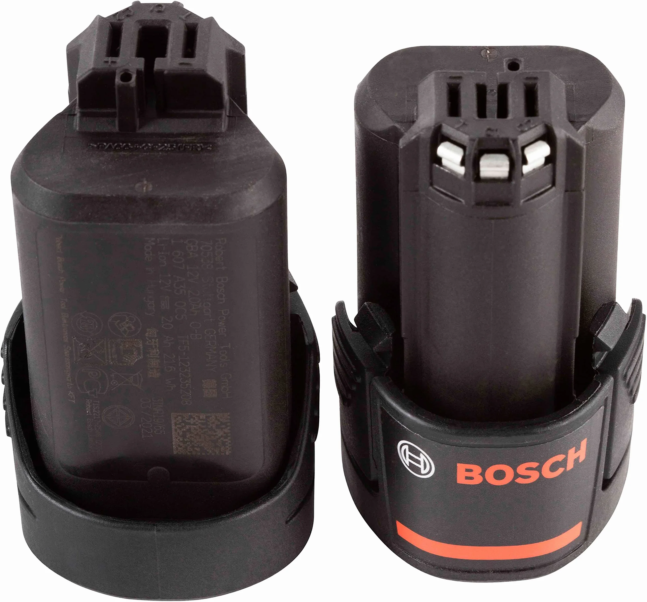Bosch Professional 12V System Starter-Set 2 Batteries GBA 12V 2.0Ah + Charger GAL 12V-40