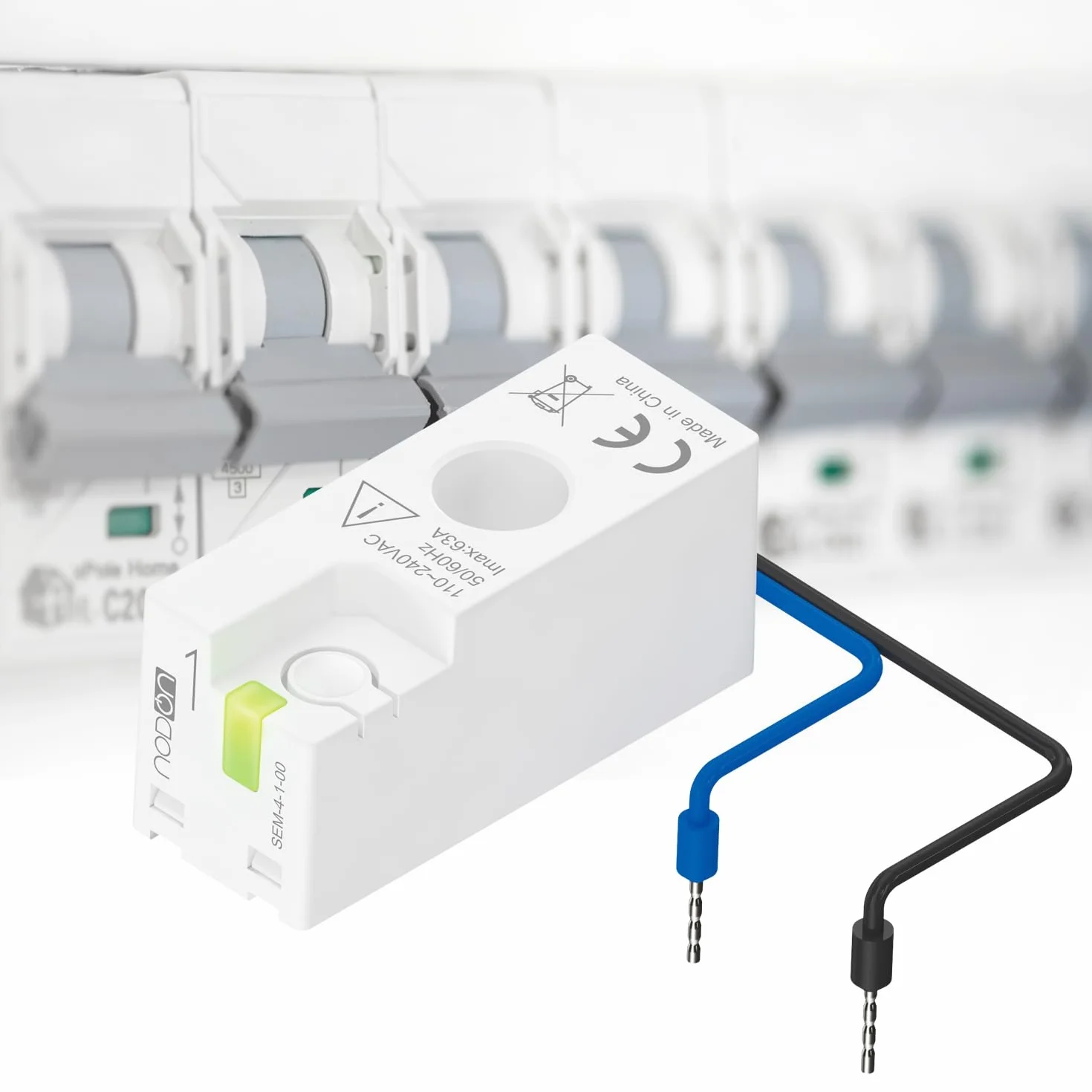 NodOn Compteur Énergie Intelligent Zigbee 3.0 Suivi Consommation Électricité Home Assistant