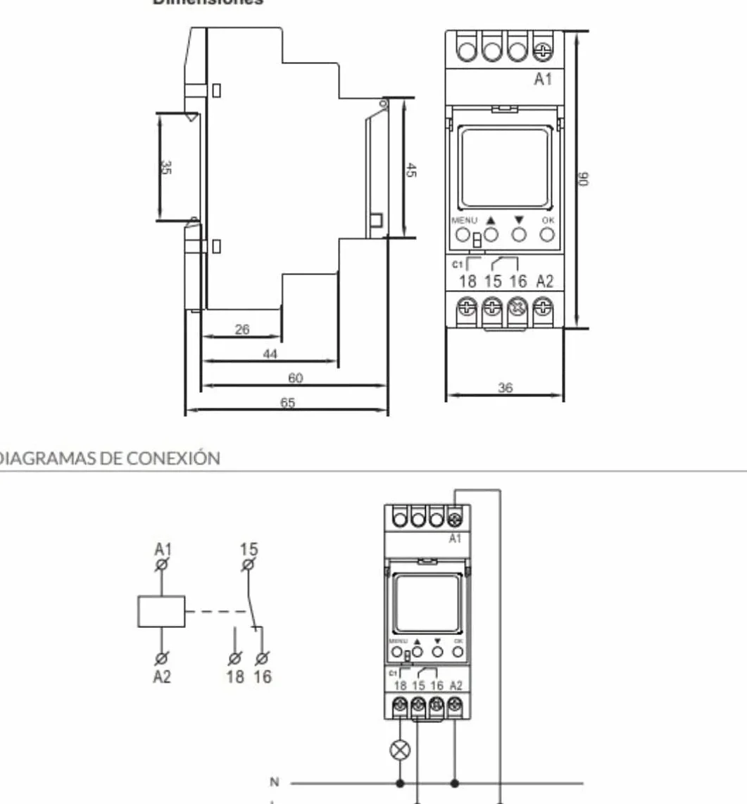 RASMACOR Minuteur Numérique Programmable 52 Programmes Écran LCD Changement Automatique Eté/Hiver Mode Vacances