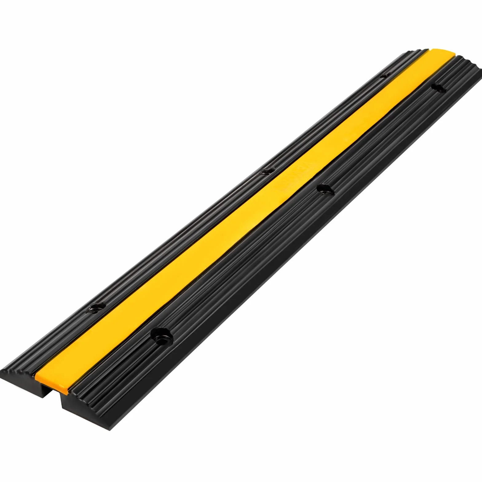 VEVOR Lot de 4 rampes de protection de câble en caoutchouc à 1 canal, capacité de charge 8 164,7 kg
