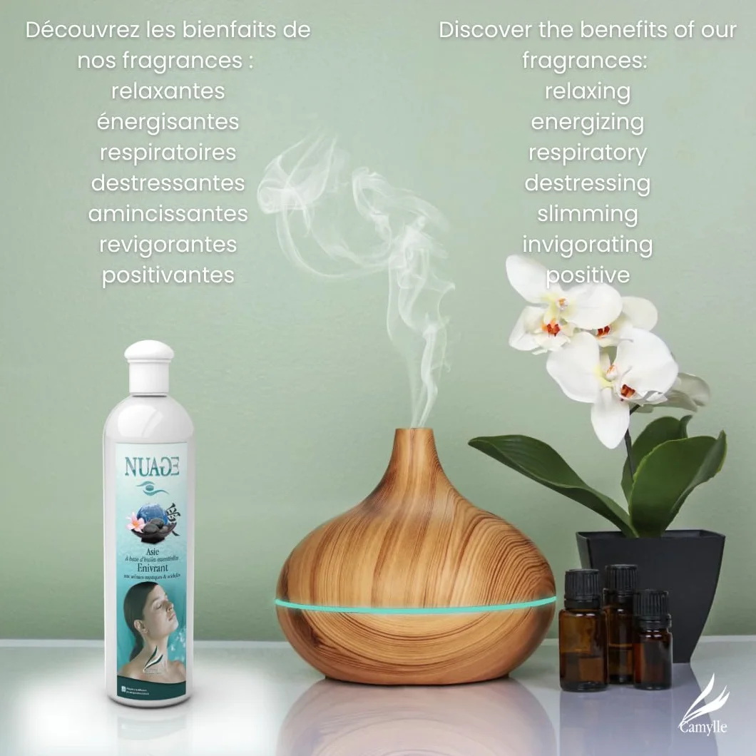 Camylle Nuage Luxe Emulsion d'Huiles Essentielles pour Diffuseurs à Ultrasons 5000ml
