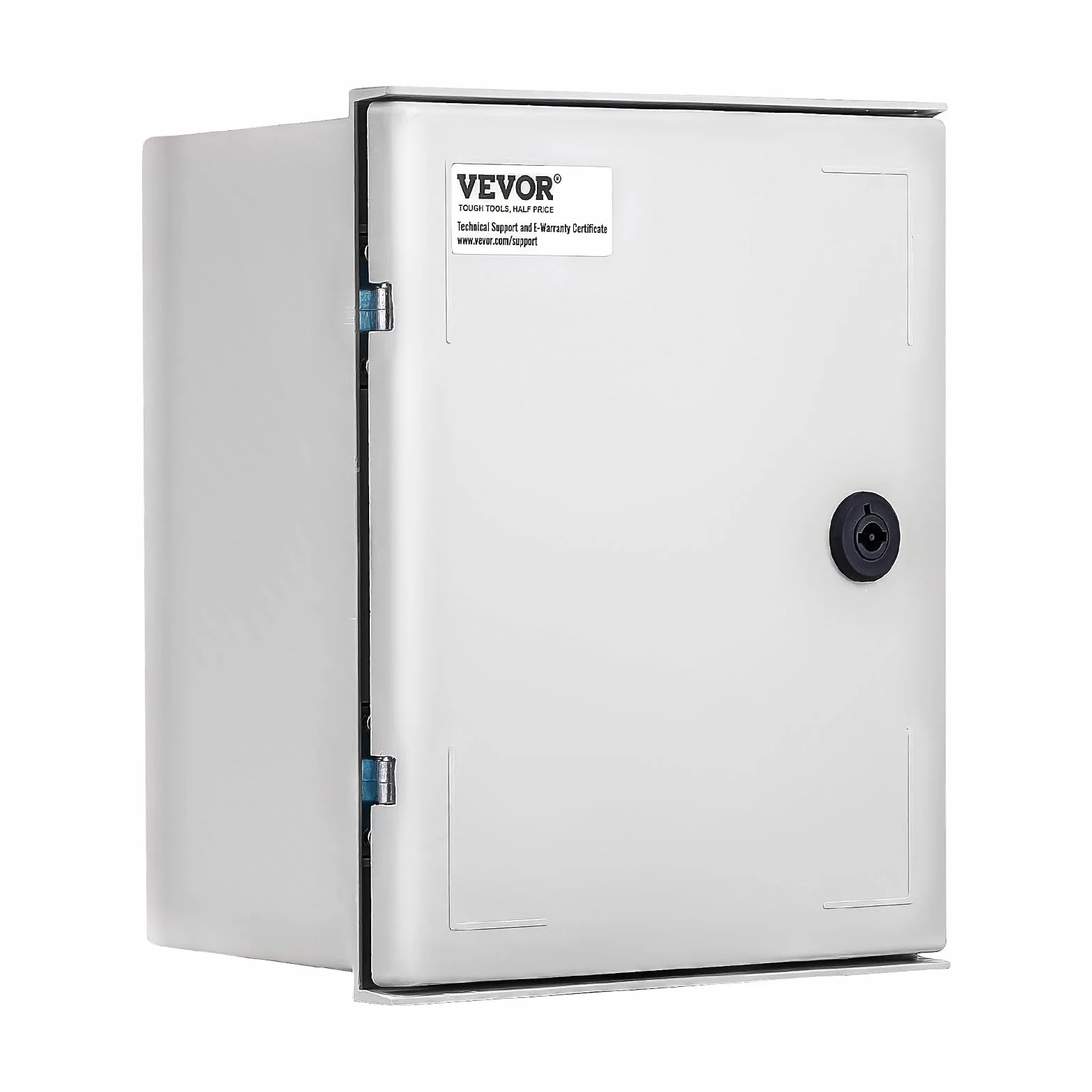 VEVOR Boîtier en fibre de verre NEMA 30x25x14 cm IP66 étanche coffret électrique extérieur avec plaque de montage