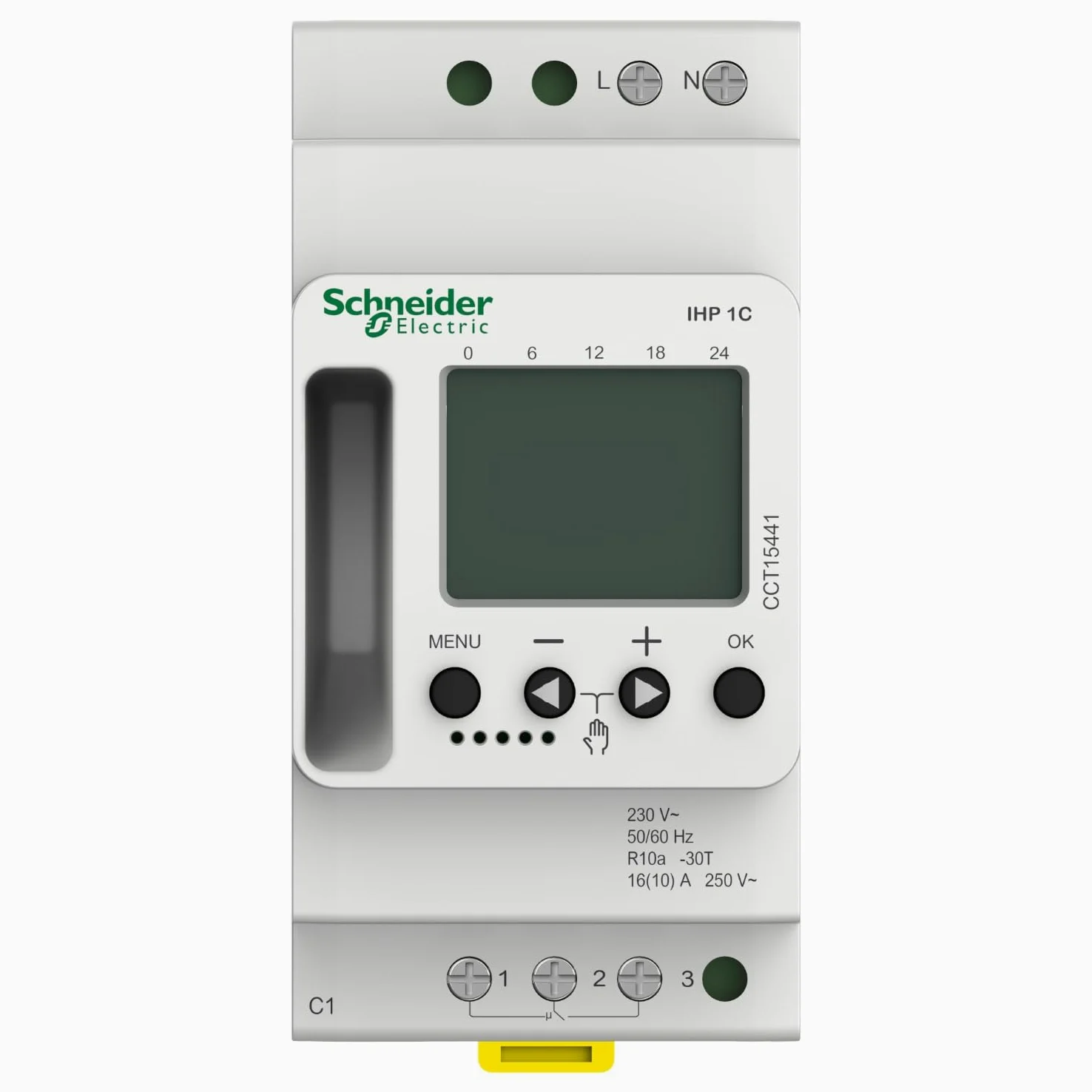 Schneider Electric Acti9 IHP Interrupteur horaire programmable 1 Canal CCT15441