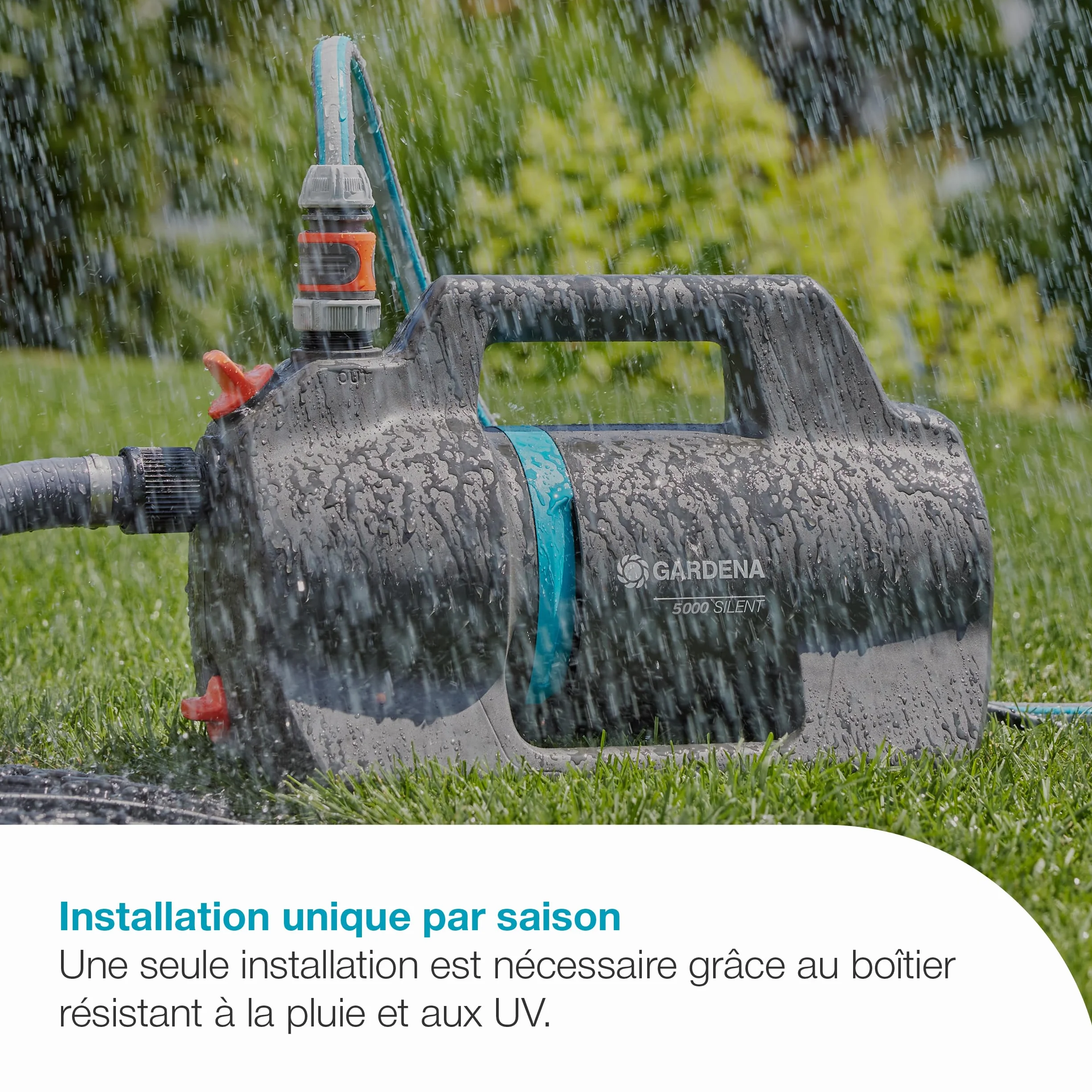 GARDENA Pompe de jardin 5000 Silent Set 9081-20