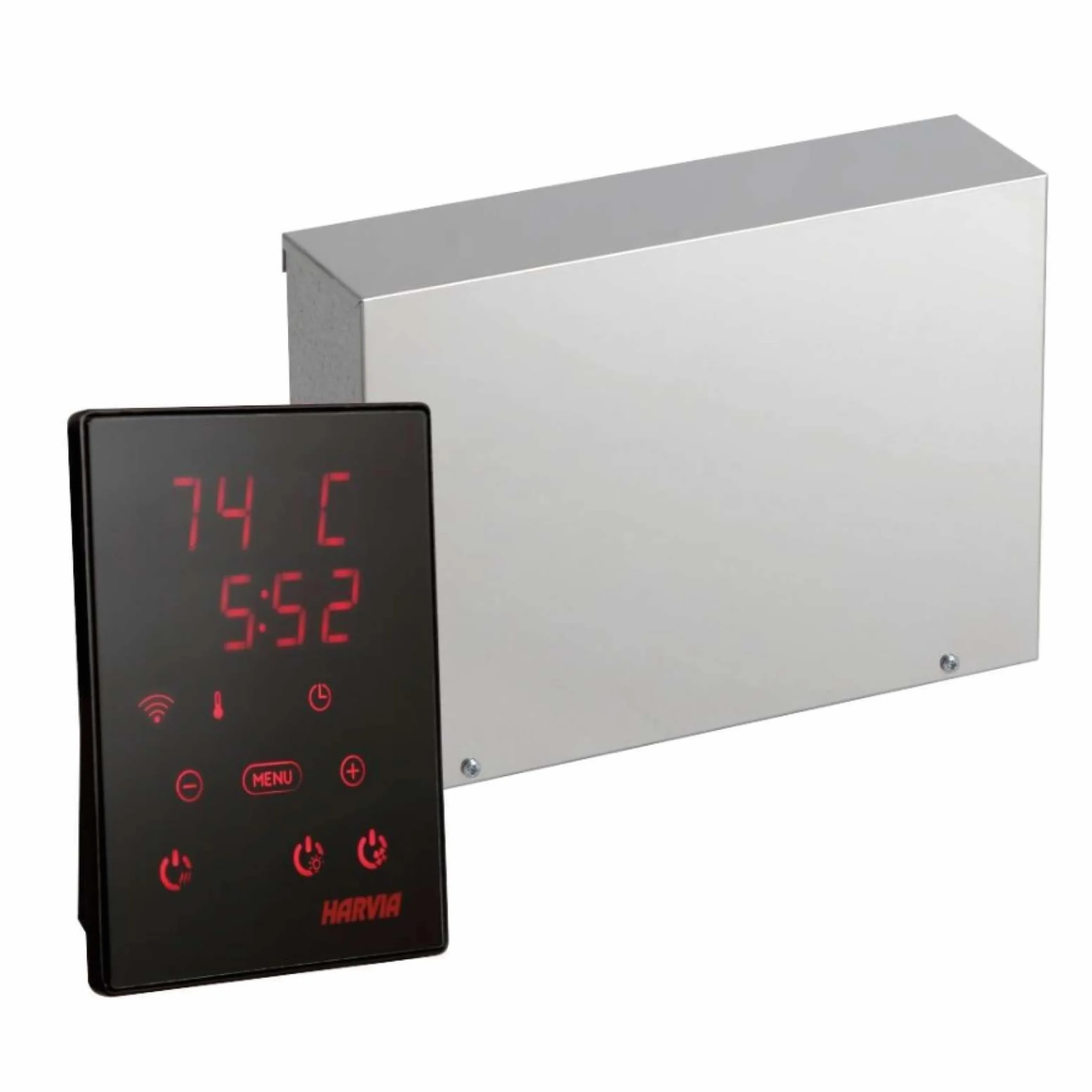 Harvia Spirit SP60XW 6 kW WiFi Black Finlandais Four de sauna avec contrôle Xenio