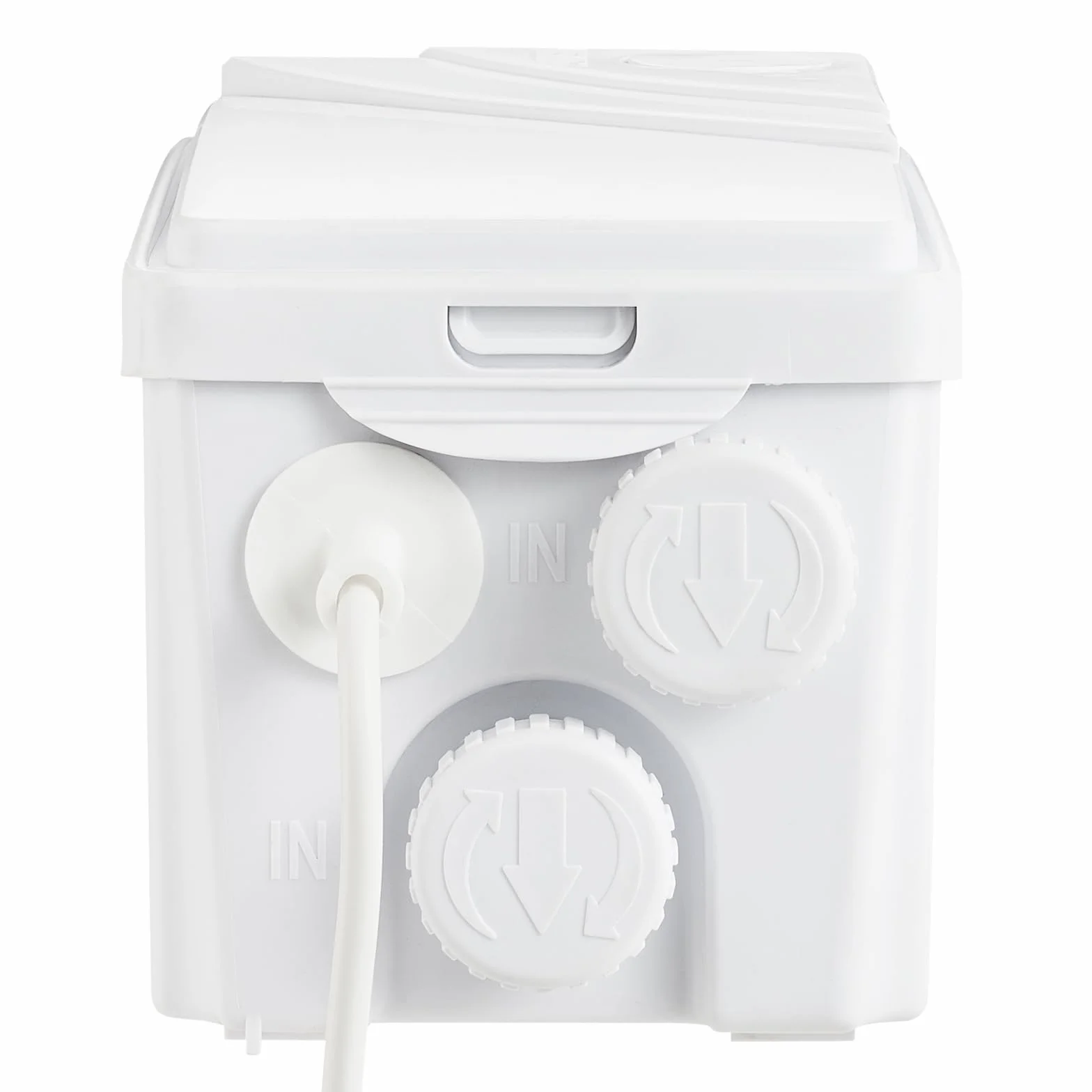 VEVOR Pompe de relevage eaux grises 350 W 6000 L/h 7 m 3 entrées d'eau
