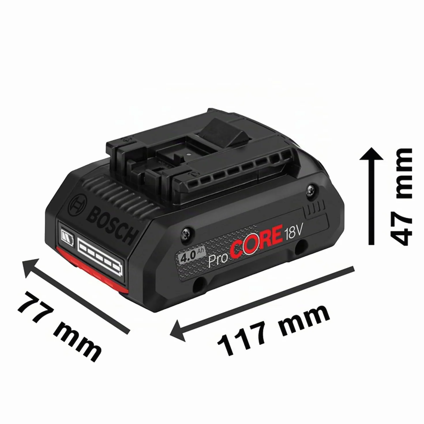Bosch Professional ProCORE18V 4.0Ah 18V System batterie