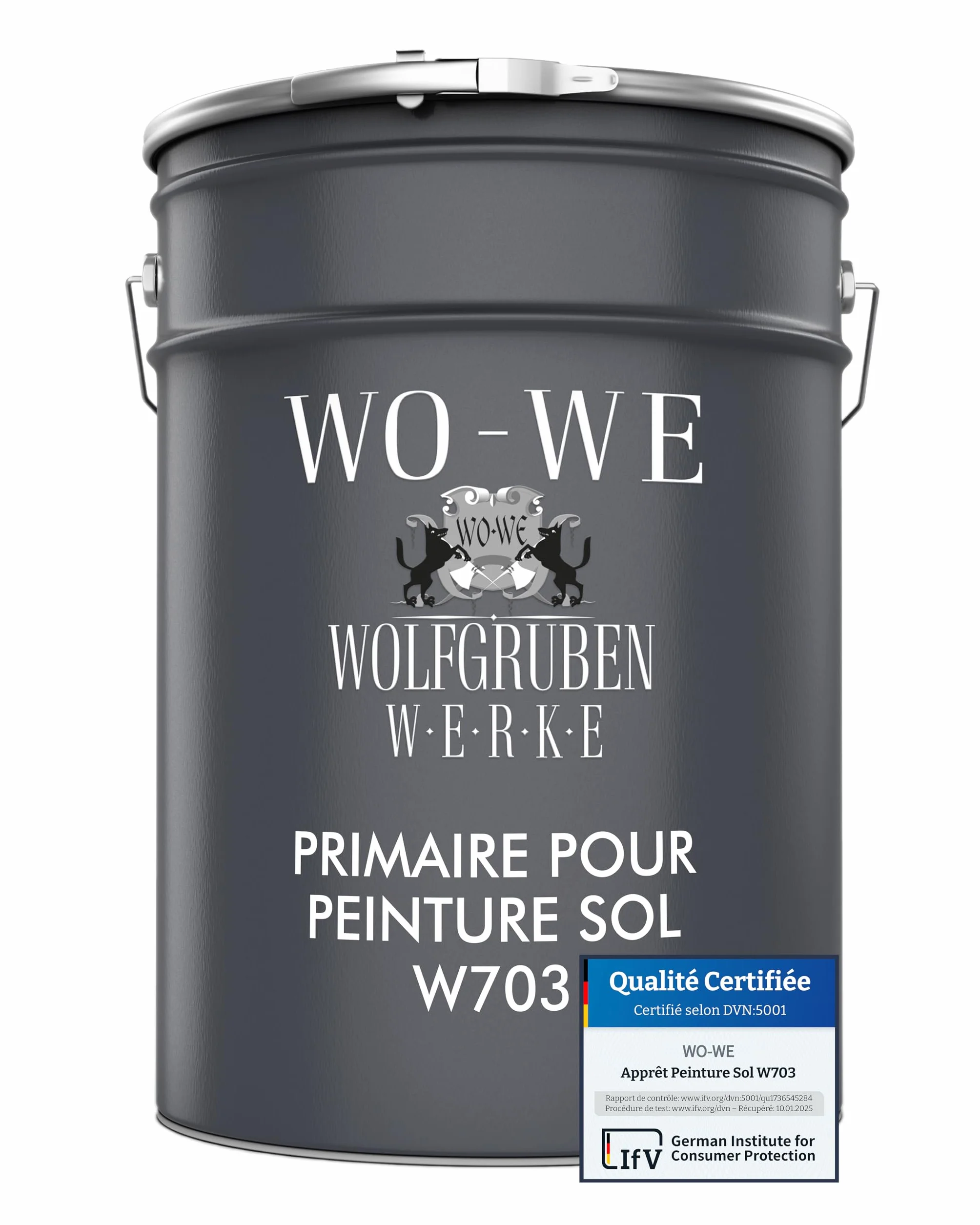 Primaire spécial pour peinture sol W703 10KG - Haute adhérence époxy acryliques