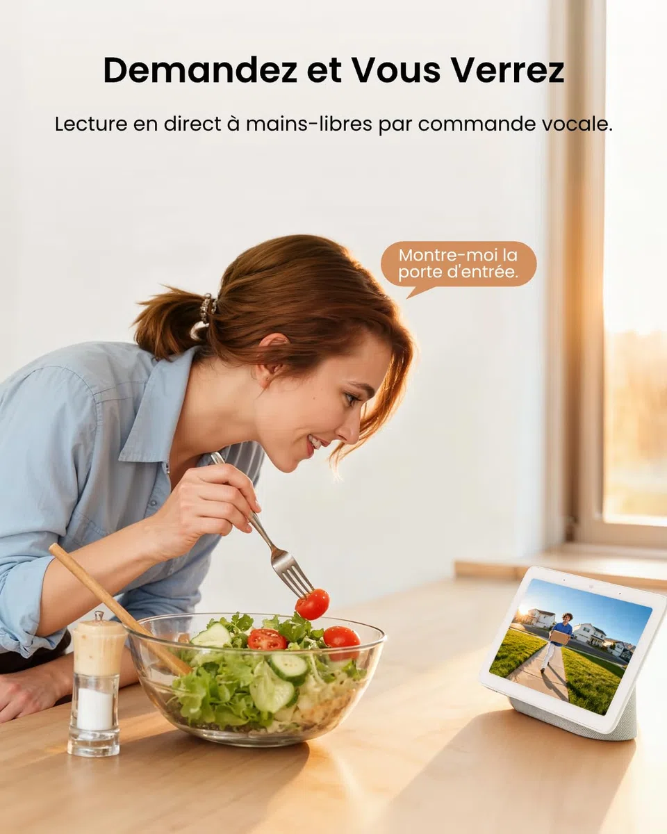 Reolink 5MP Sonnette Vidéo PoE Caméra avec Chime, Vue 3:4 Tête aux Pieds, Audio Bidirectionnel, Détection Colis/Personne, Étanche, Alertes Intelligentes, Compatible NVR (Filaire, Version 2024)