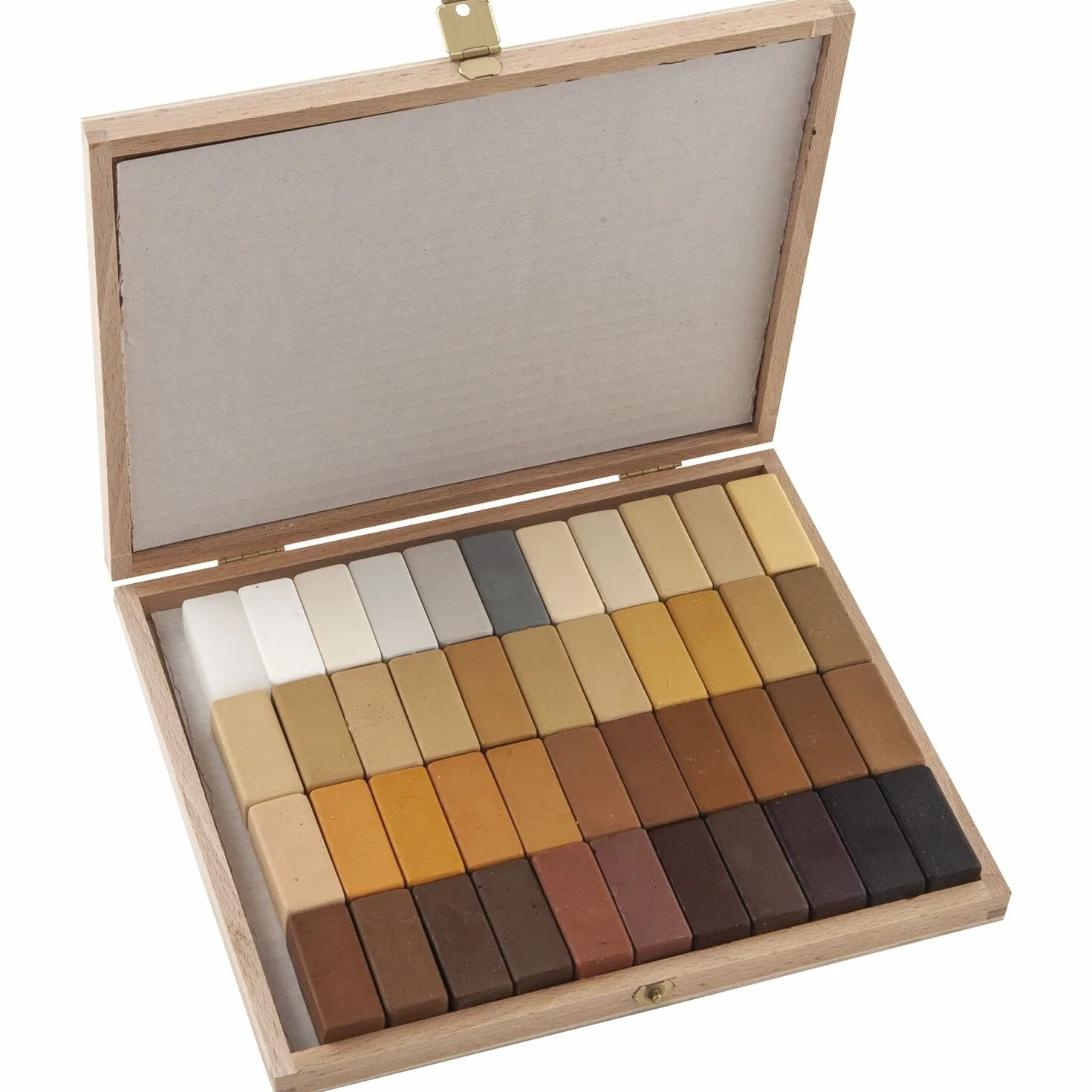 Bao Austria Ensemble de barres de cire souple 2-44 pièces Coffret bois