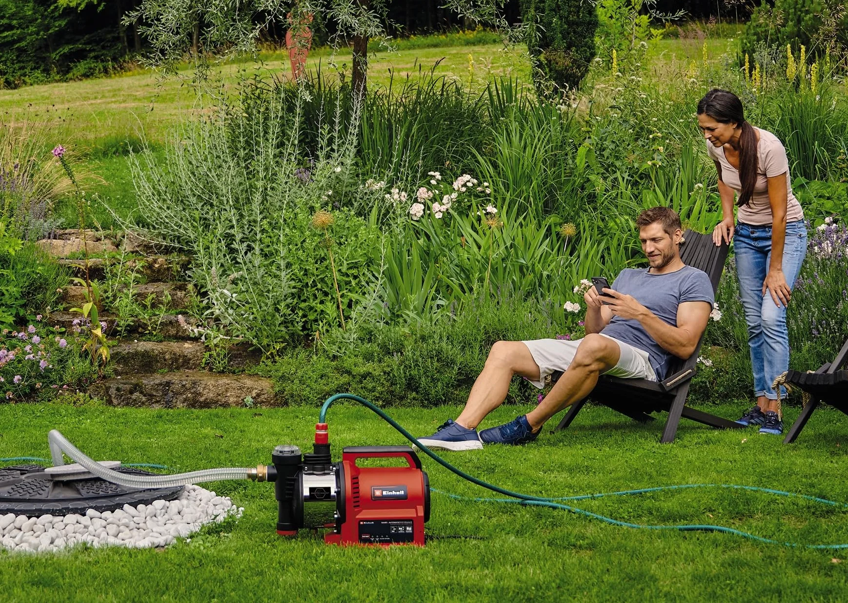 Einhell Pompe d'arrosage automatique GE-AW 1144 SMART