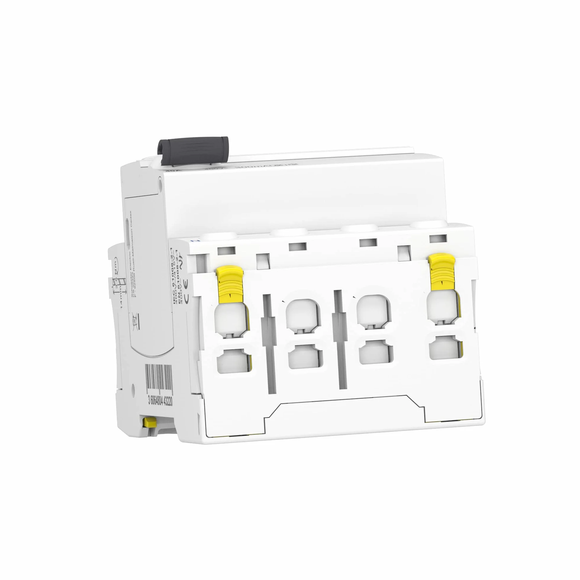 Schneider A9Z24440 Disjoncteur différentiel iID 4P 40A 300mA Type A Blanc