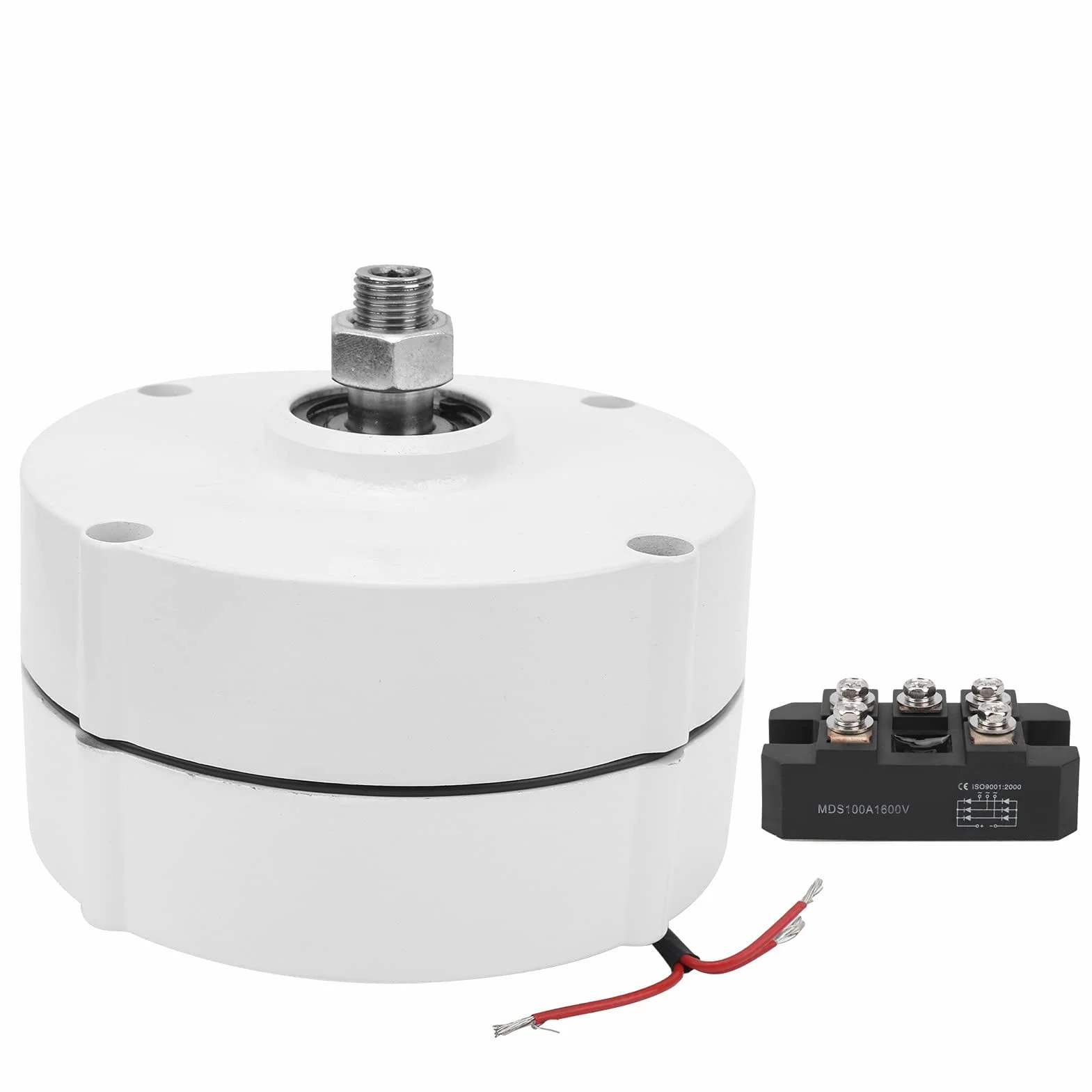 Générateur à Aimant Permanent 400W 550r/min Triphasé 12V Coque Aluminium