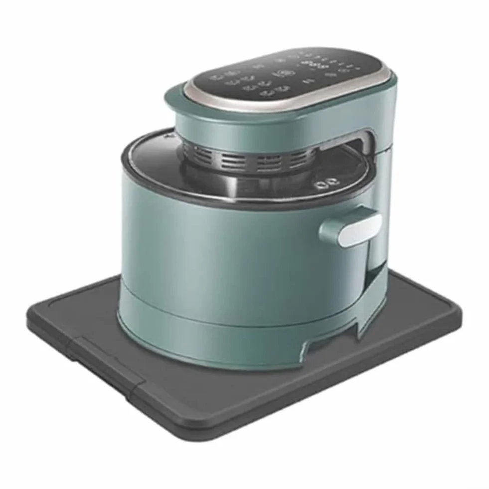 Plateau coulissant pour machine à café, base à roulettes résistante aux rayures