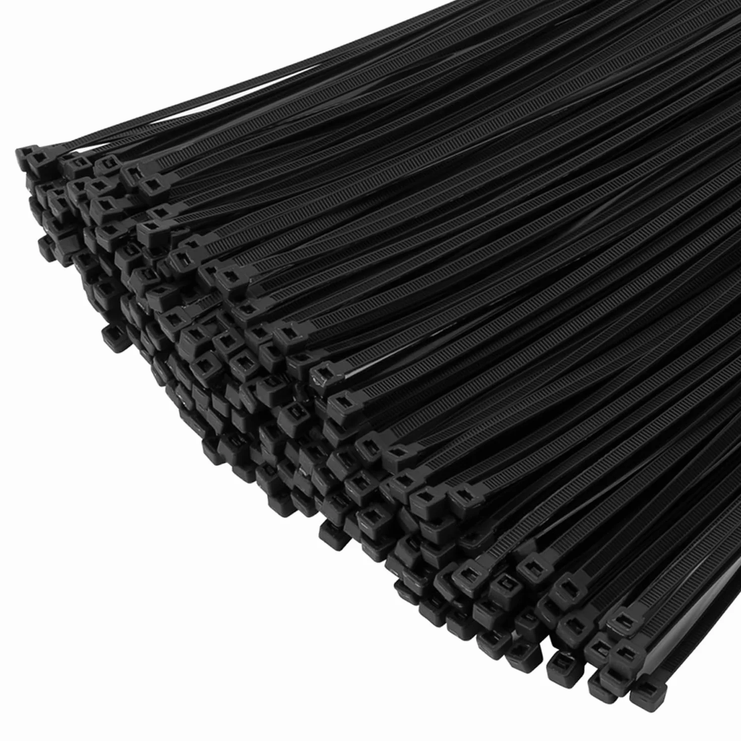 Colliers de Serrage XINGO 1000 pièces Noir 300mm x 4.8mm Autobloquant Résistant aux UV