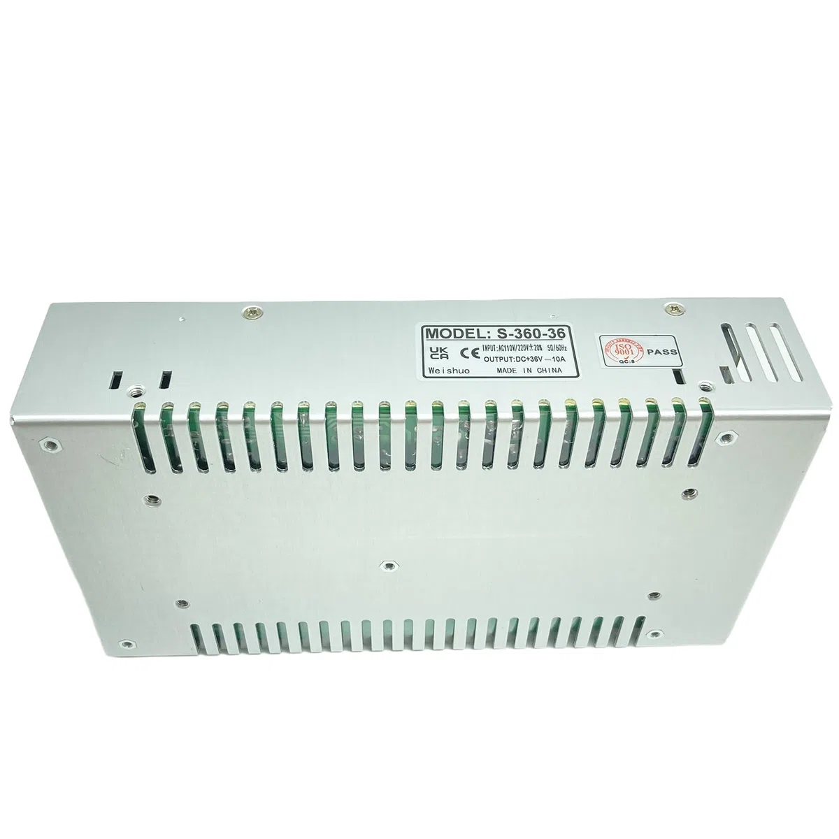 Adaptateur d'alimentation LED 36V 10A 360W Commutation pour affichage DC36V 5A-10A 180W-360W