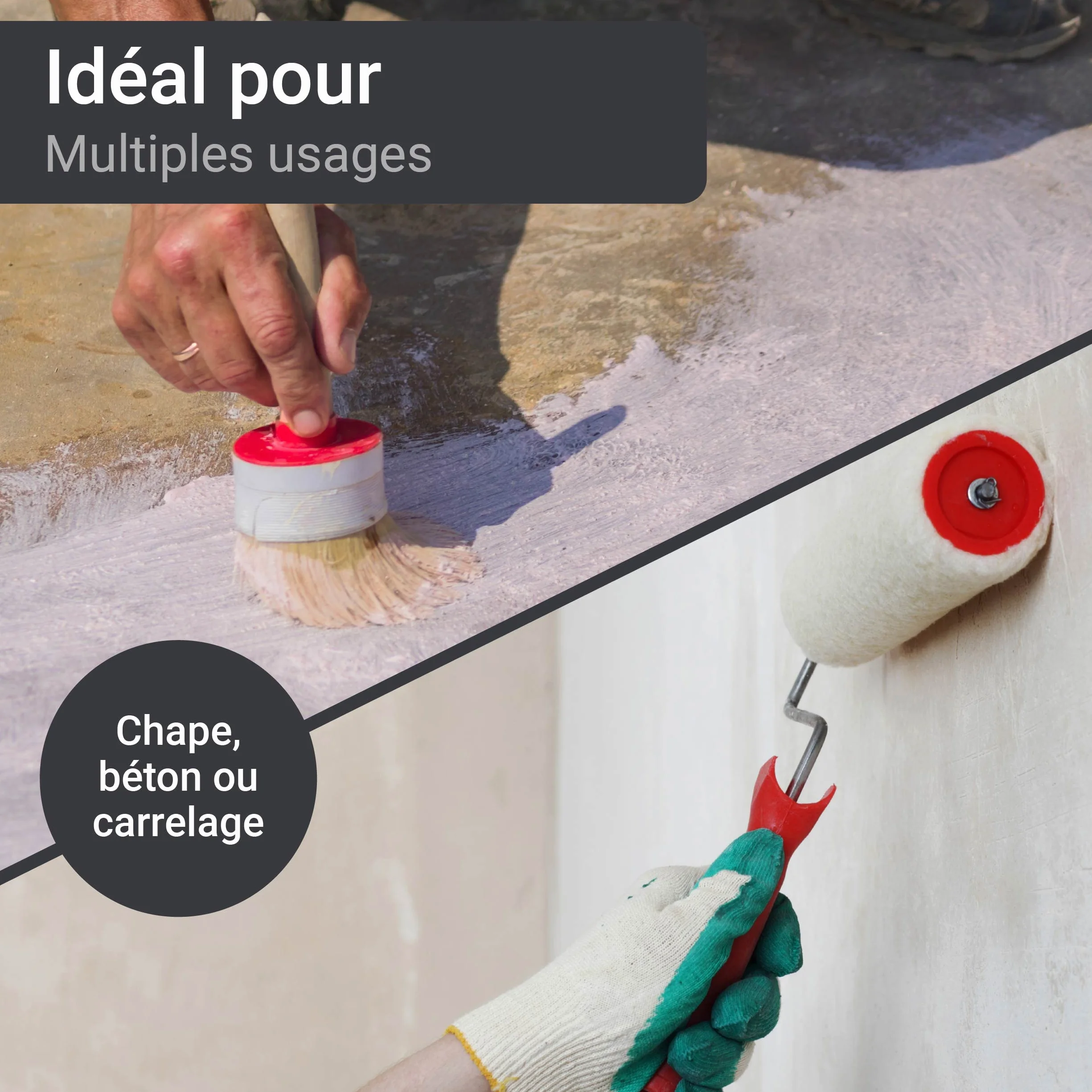 Primaire spécial pour peinture sol W703 10KG - Haute adhérence époxy acryliques