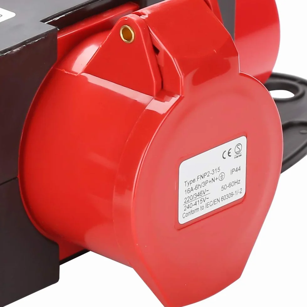 Sonnewelt Adaptateur répartiteur d'alimentation 3 prises CEE 400 V/16 A 5 pôles IP44