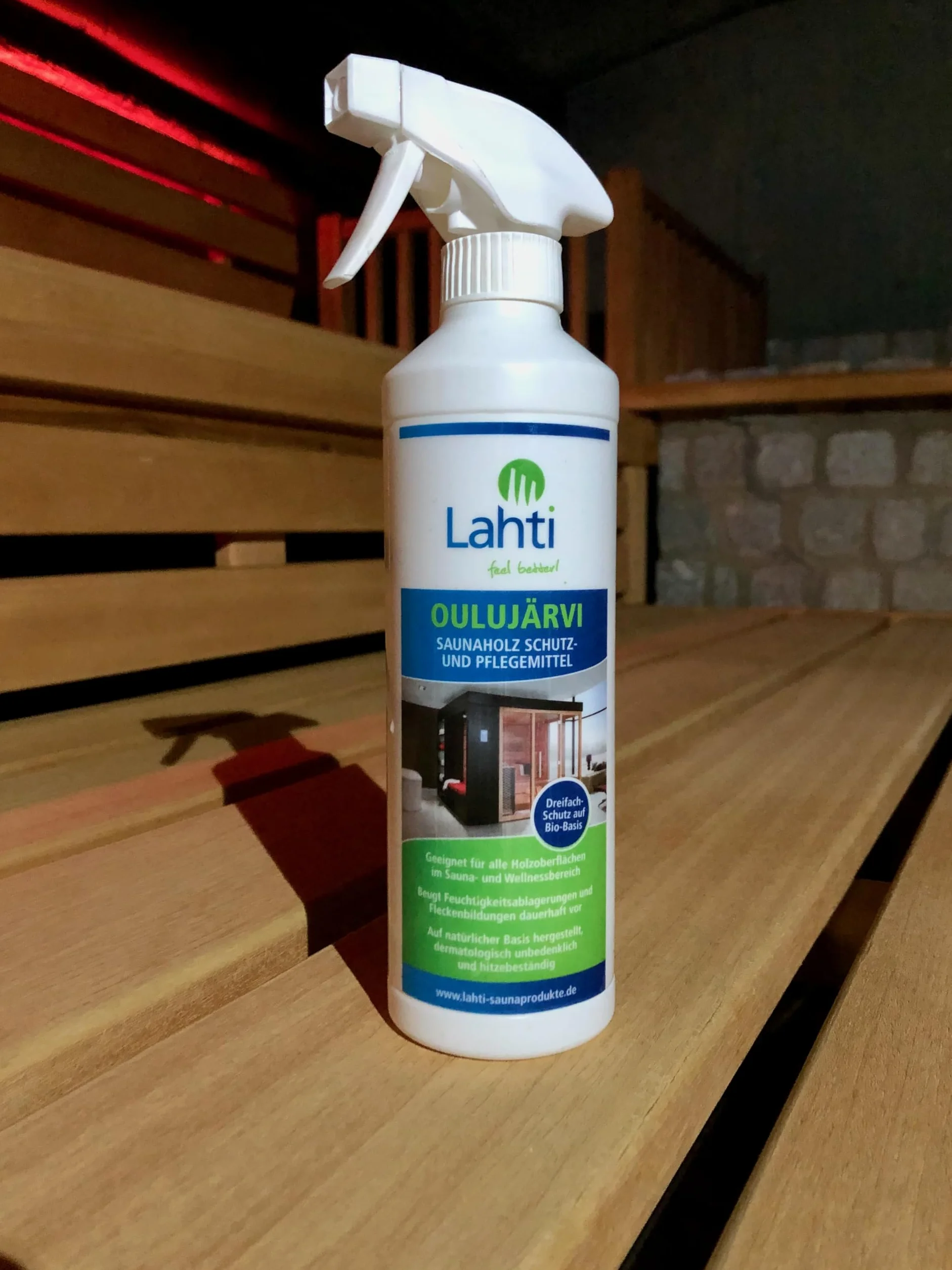Kit d'entretien pour sauna Lahti Purujesi OULUJÄRVI - Protection, nettoyage et entretien du bois