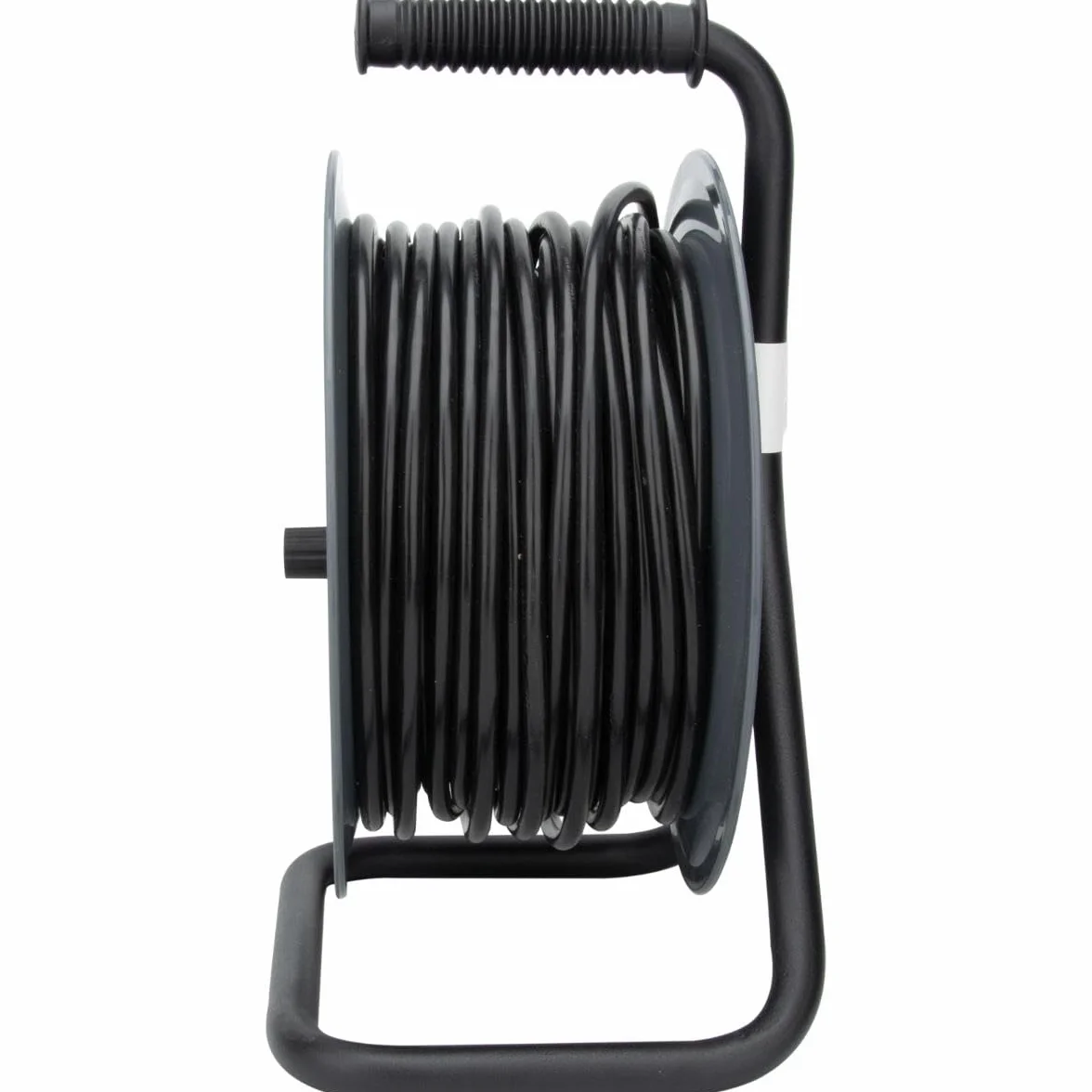 Enrouleur H05VV-F 4 Prises 3G1,5mm² 40m Coupe-Circuit Gris
