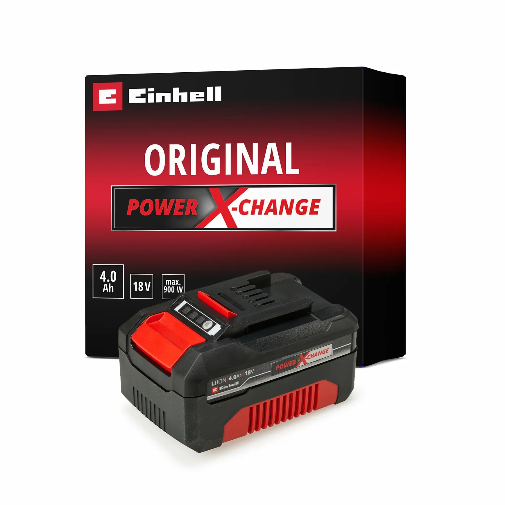 Einhell Batterie 18 V 4,0 Ah Power X-Change Li-ION
