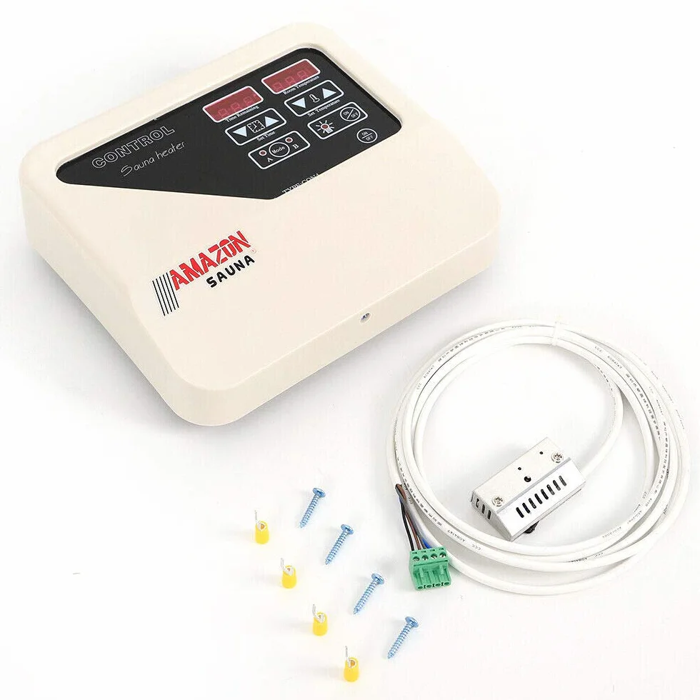 Unité de commande pour sauna 220-245 V 3-9 kW externe 40-105 °C protection surchauffe