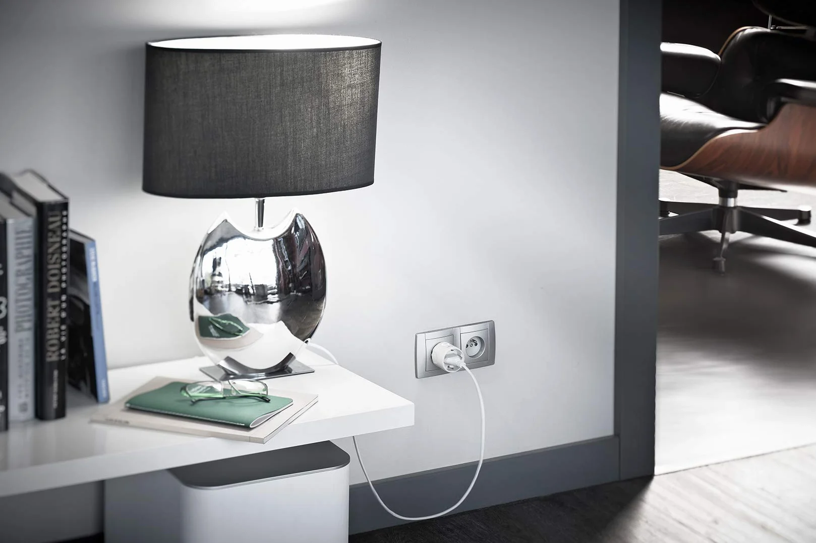 Somfy Prise ON/OFF Io Intérieure Type E Compatible App TaHoma