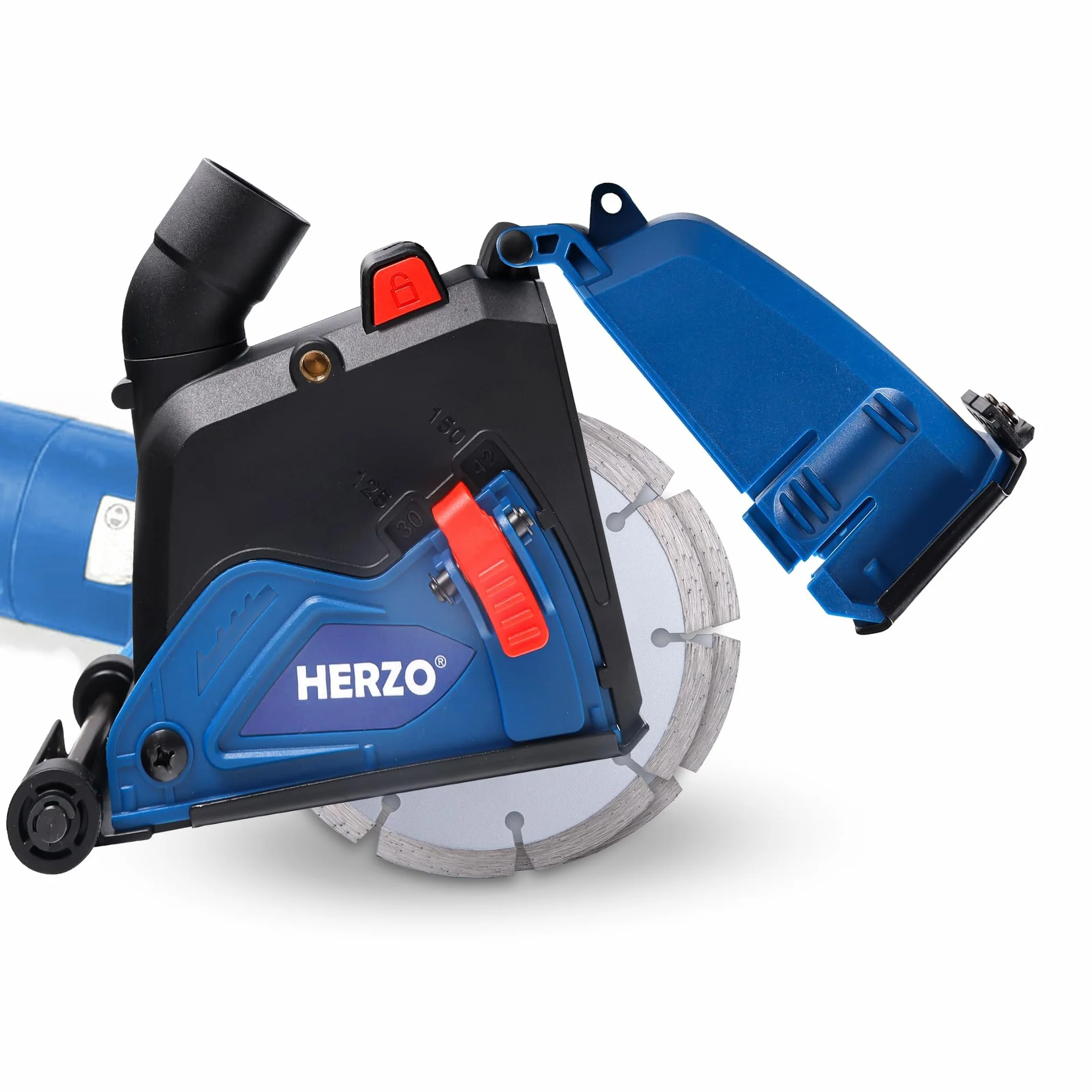 HERZO Capot de Protection pour meuleuses d'angle 125mm