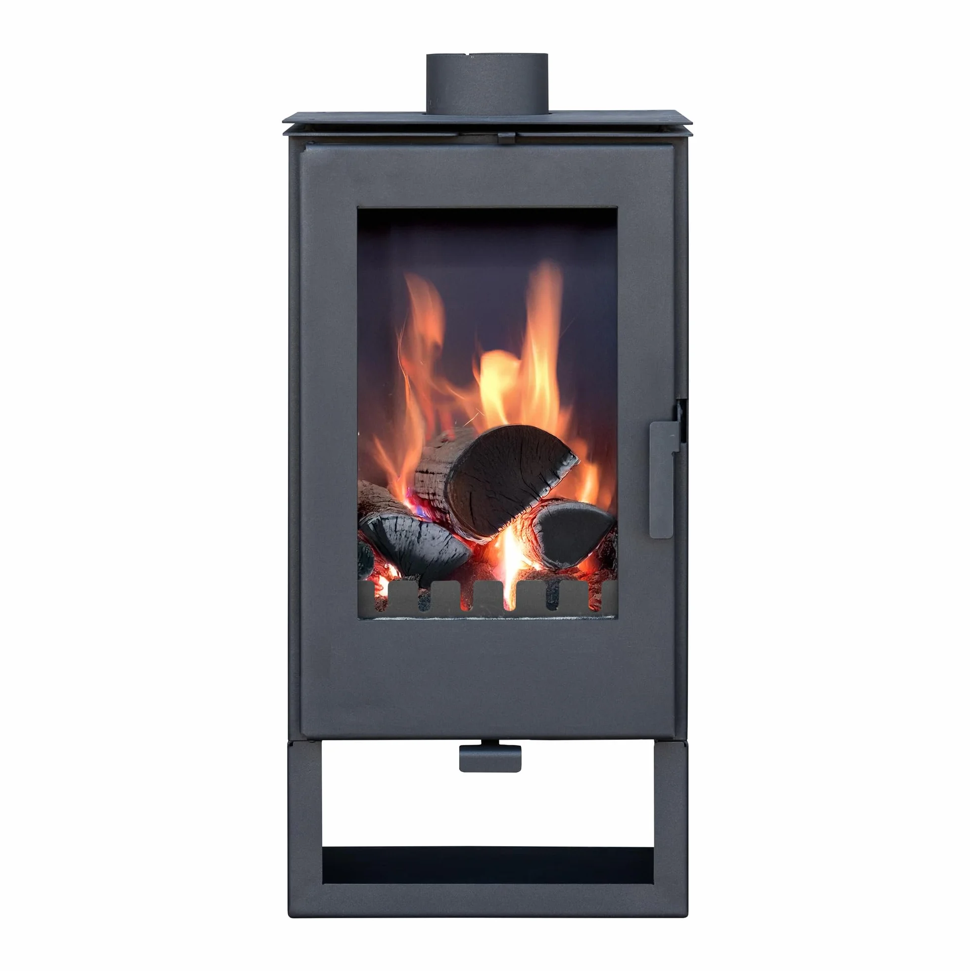 Poêle à bois ALAZ K8M Noir 9 kW, Foyer à combustion lente