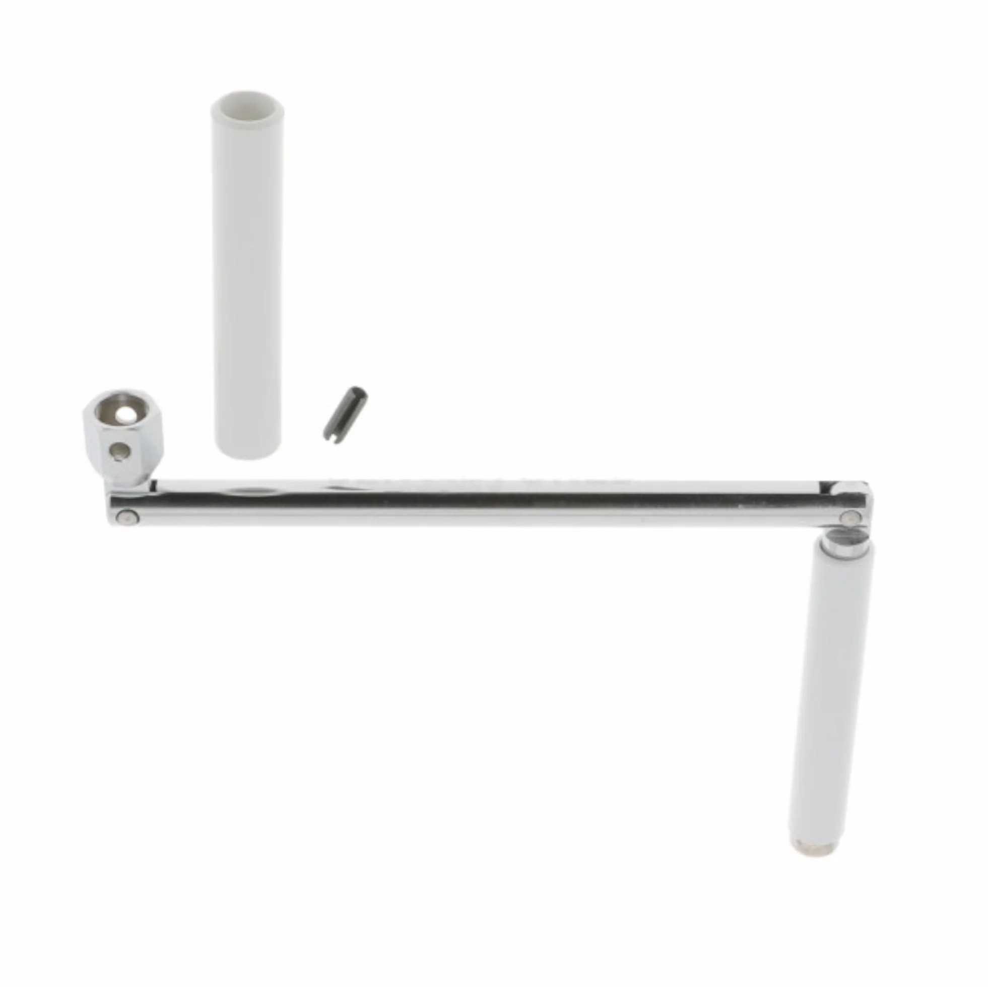 Poignée de manivelle articulée pour volet roulant en acier Ø13mm longueur 325mm
