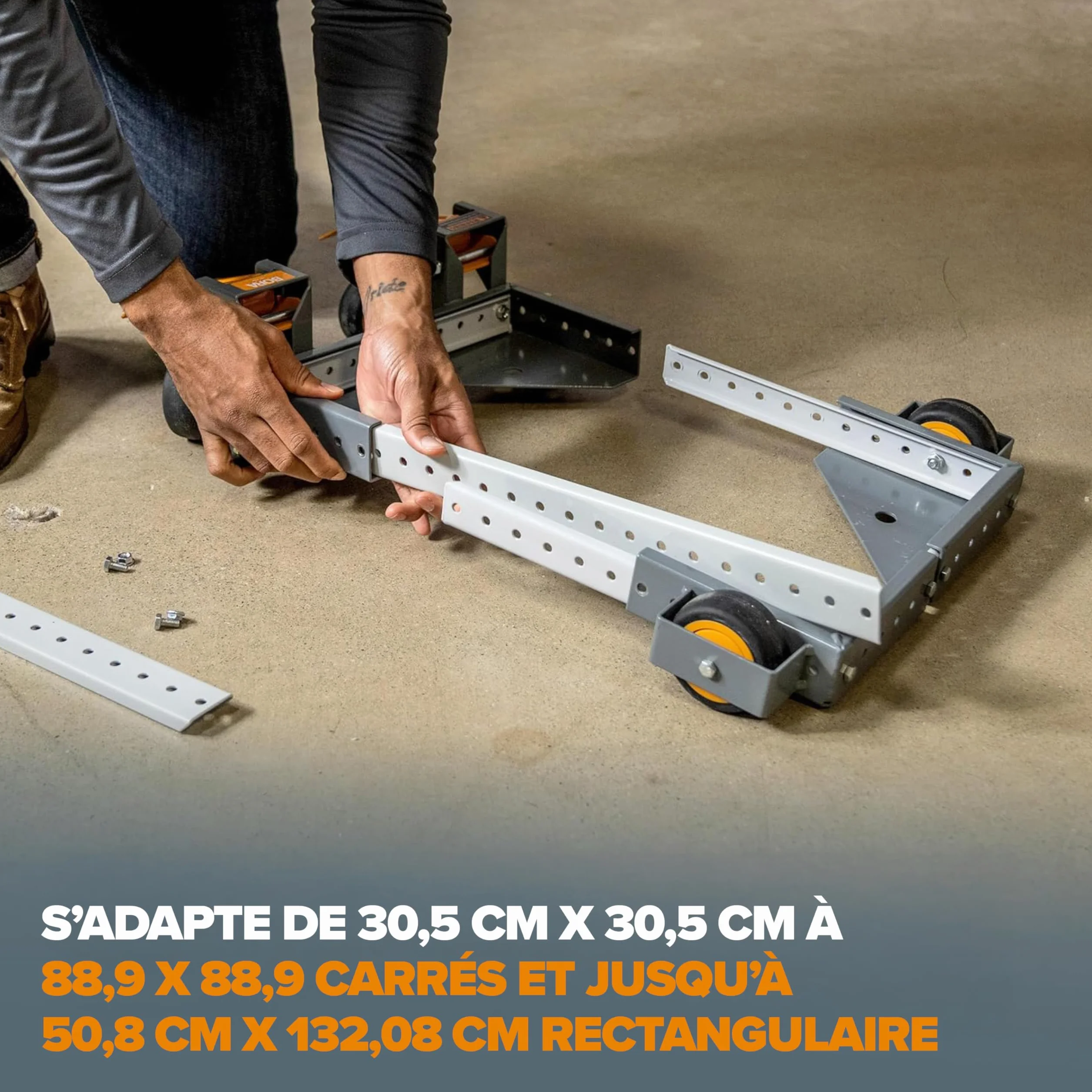 Bora Base Mobile Universelle Robuste 295 kg