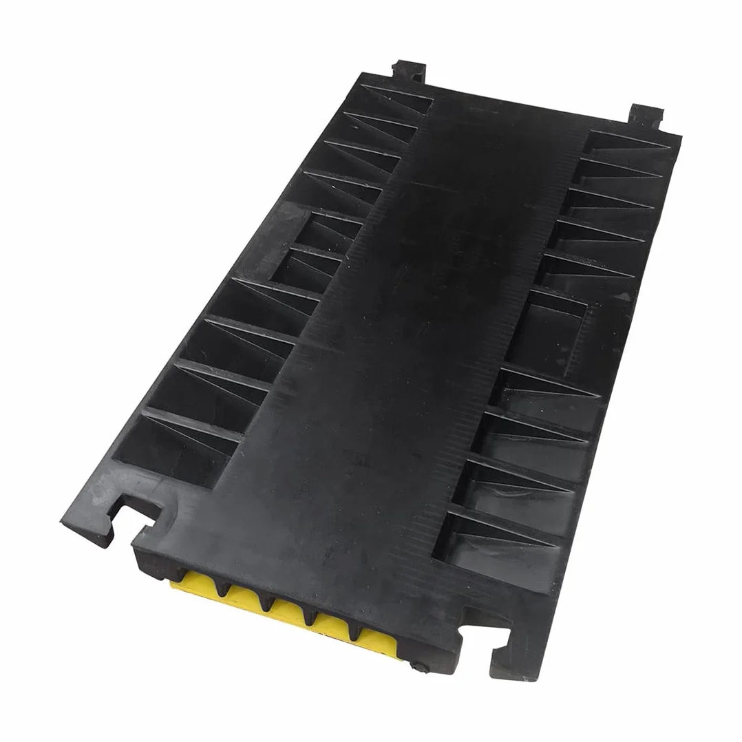 Arnocanali ZTC3 Walkable Canal passe-câble inclinable 500 x 75/3 mm Noir/Jaune