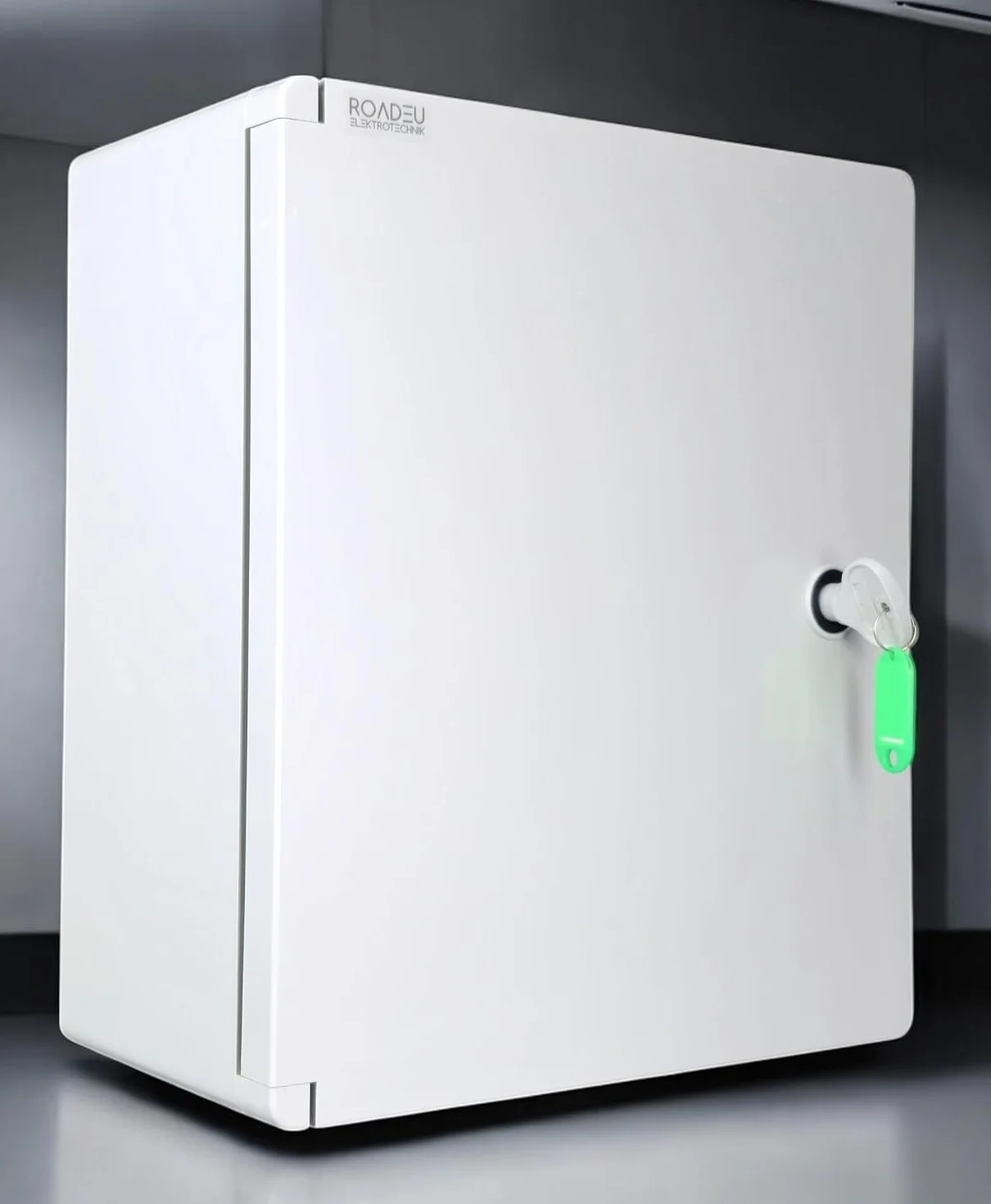 Coffret électrique IP65 350x300x165mm étanche avec porte verrouillable et plaque de montage