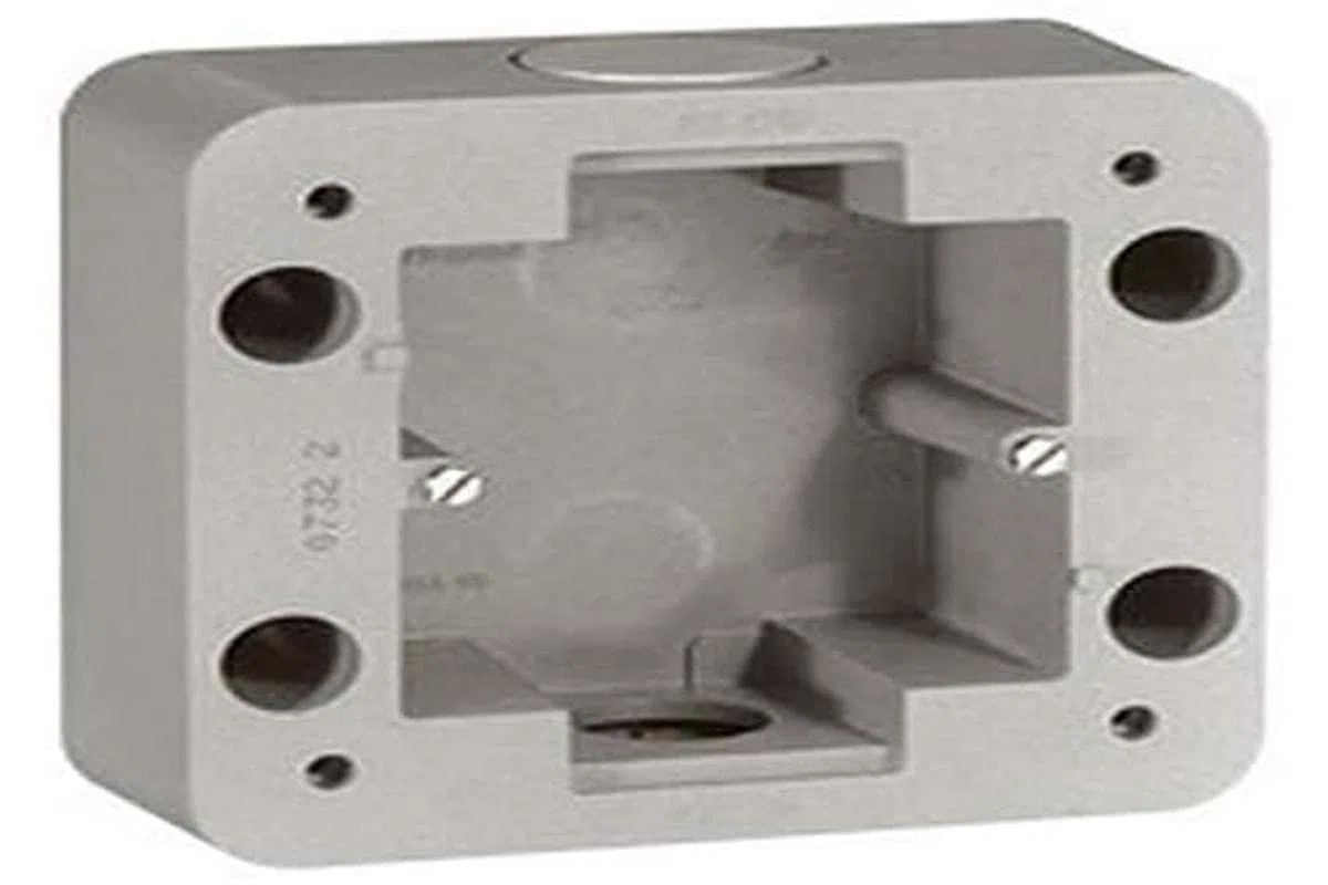 Legrand Soliroc IK10 Cadre Saillie 1 Poste 110mm x 110mm x 45mm