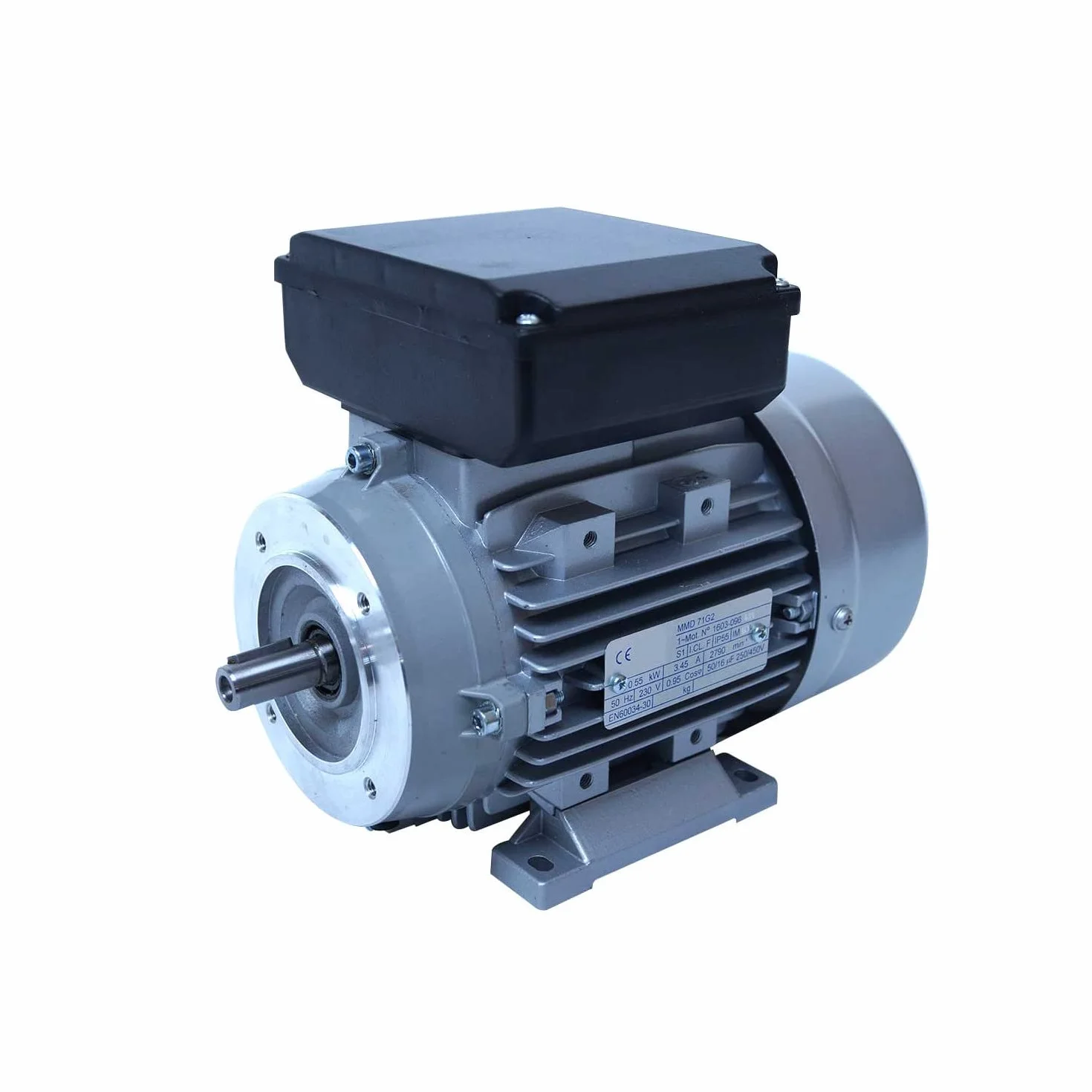 Silnik elektryczny jednofazowy 220V 0.18kW 1500 obr/min Mmd63g4b34 Kołnierz B34