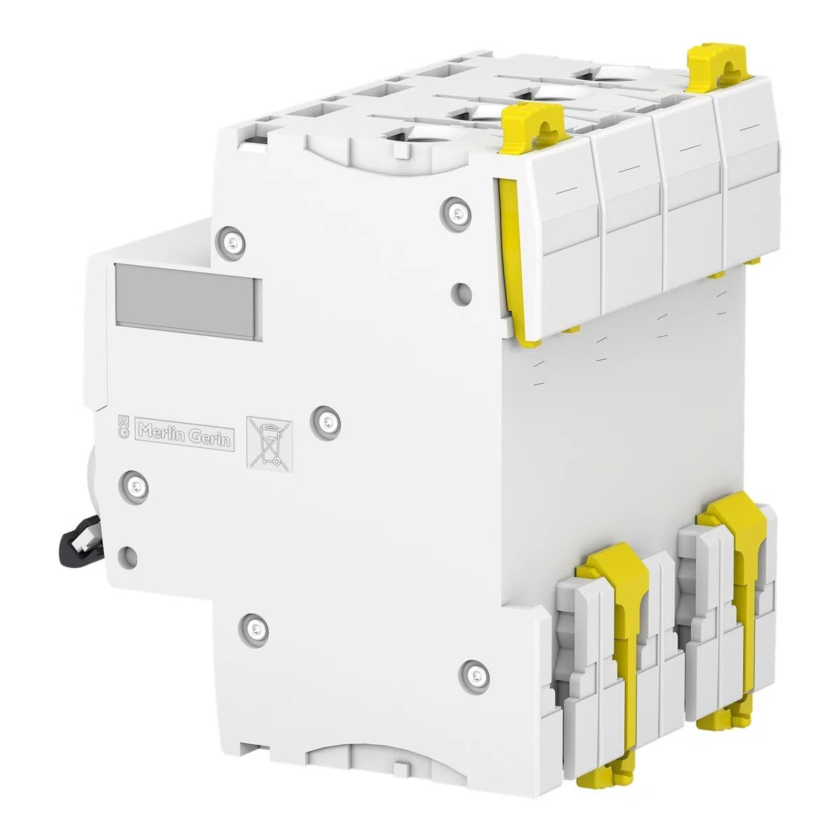 Schneider Electric Acti9 IC60N disjoncteur 4P 32A courbure C 50/60Hz 85x72x78.5mm Blanc