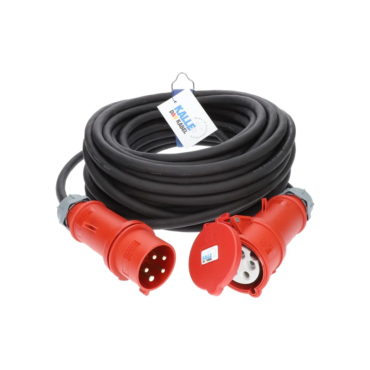 Kalle le Câble Rallonge CEE H07RN-F 5G6mm² 400V 32A
