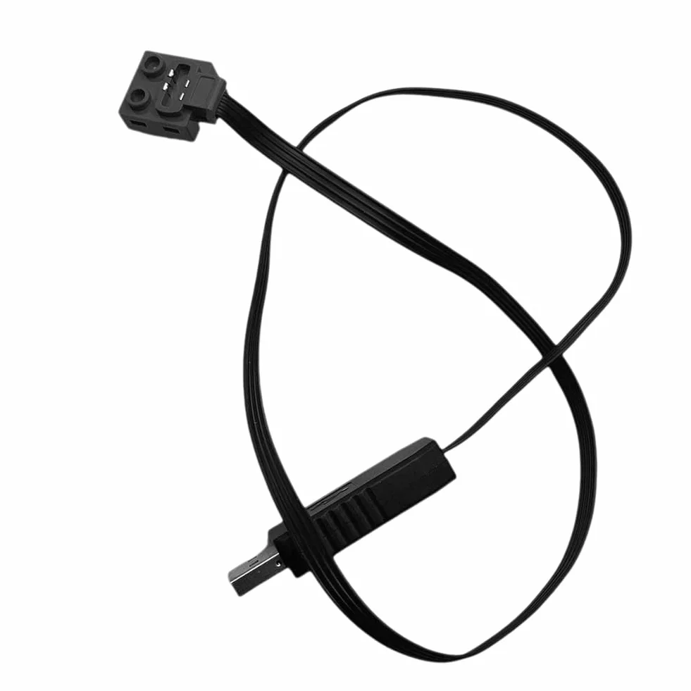 Bloc de Construction Fonction d'alimentation Pièces Moteur Technique Câble Connexion 9V Briques Jouet