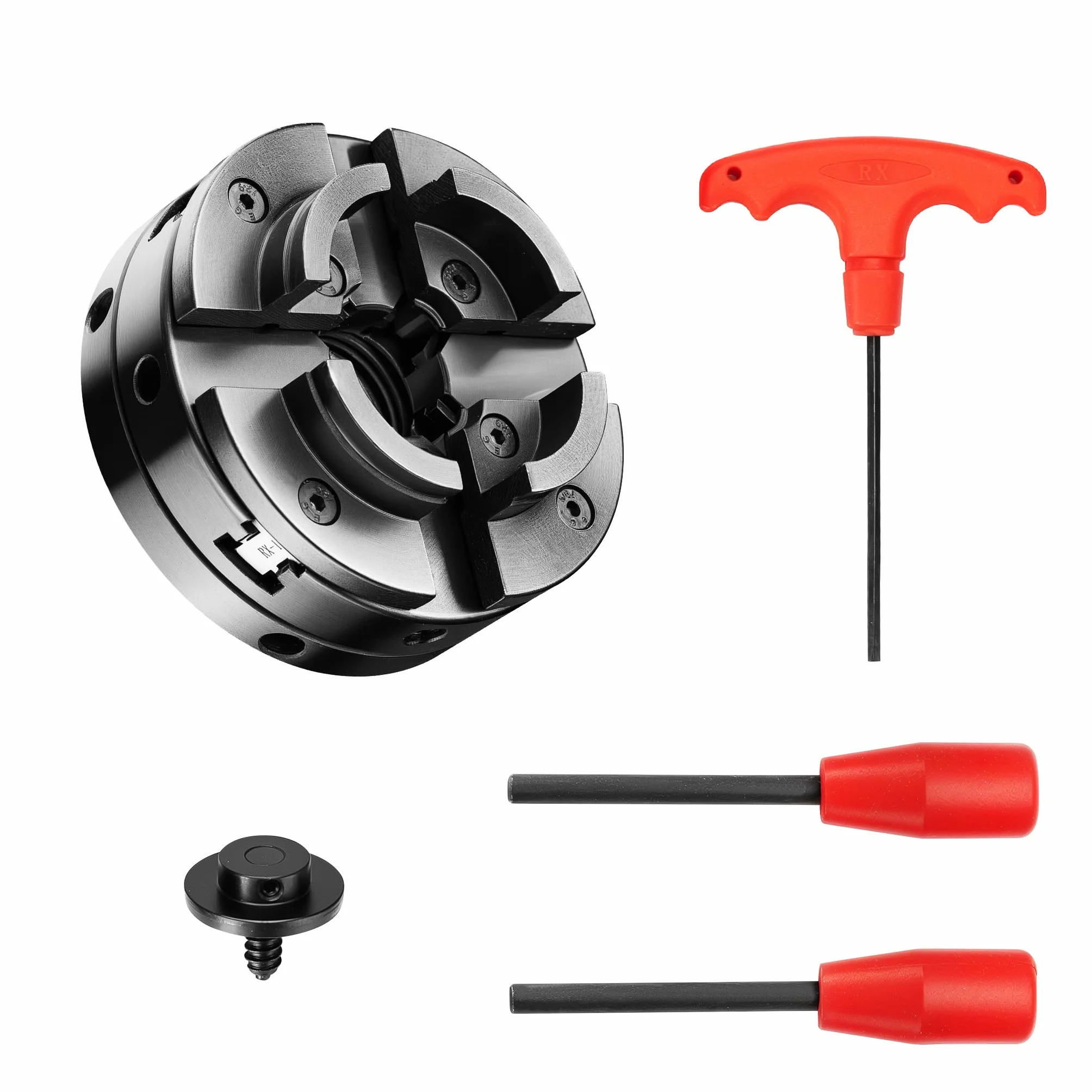 Wiltec Mandrin de rechange pour Tour à bois 550W Réglable 650-3800 tr/min Porte-outil