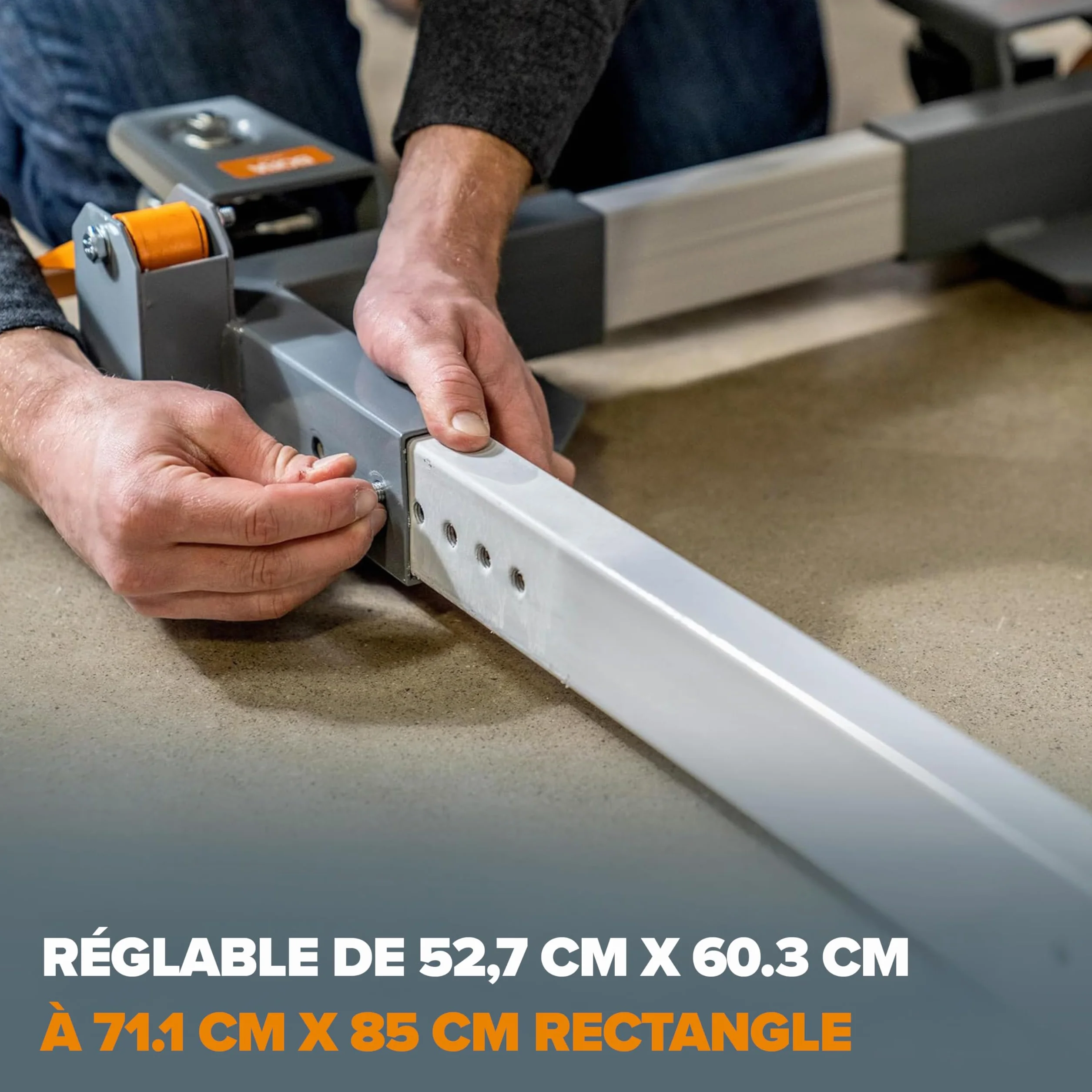 Bora PM-3500 Base Mobile Universelle à Roulettes 680 kg Atelier Outils Électriques
