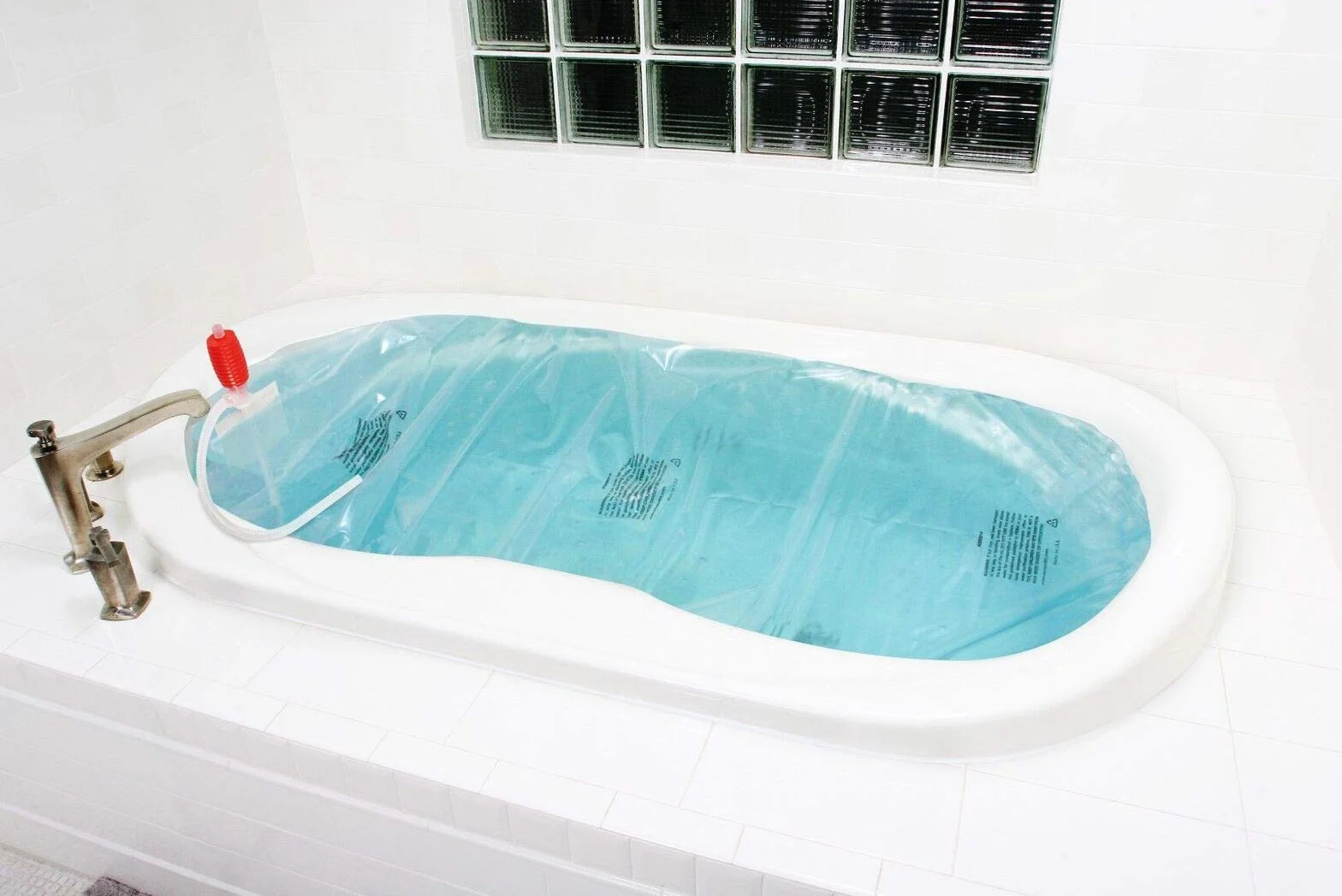 AquaPodKit Poche de stockage d'eau d'urgence pour baignoire 200-370 litres Sans BPA Matériaux de qualité alimentaire