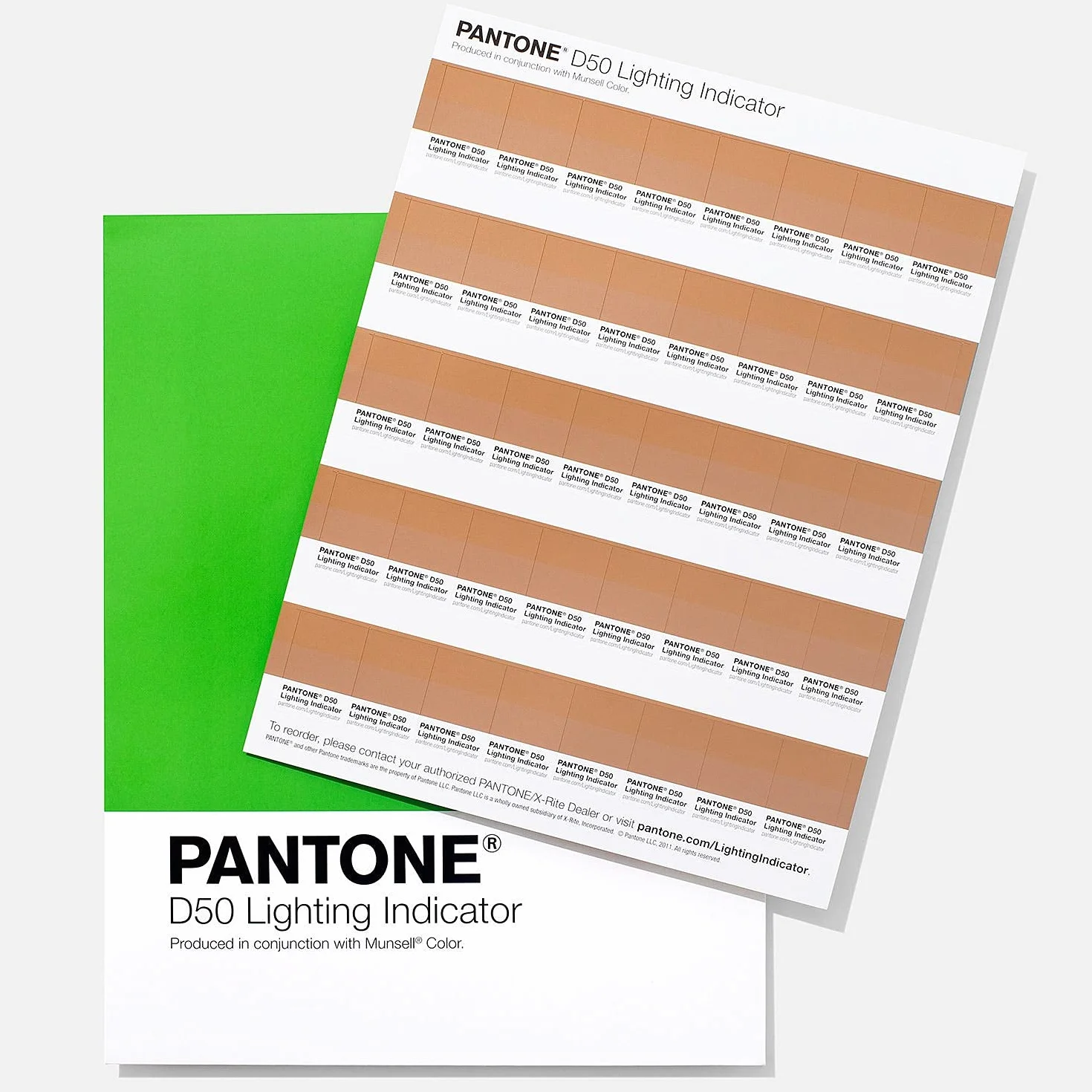 Pantone LNDS-1PK-D50 Lot de 40 Autocollants Indicateur d'éclairage