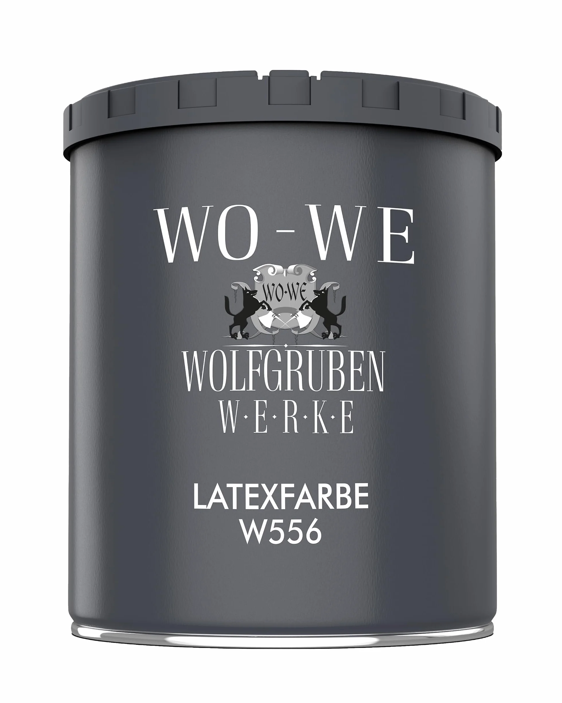 WO-WE Peinture d'intérieur W556 Latex Blanc Lavable Satiné 750ml