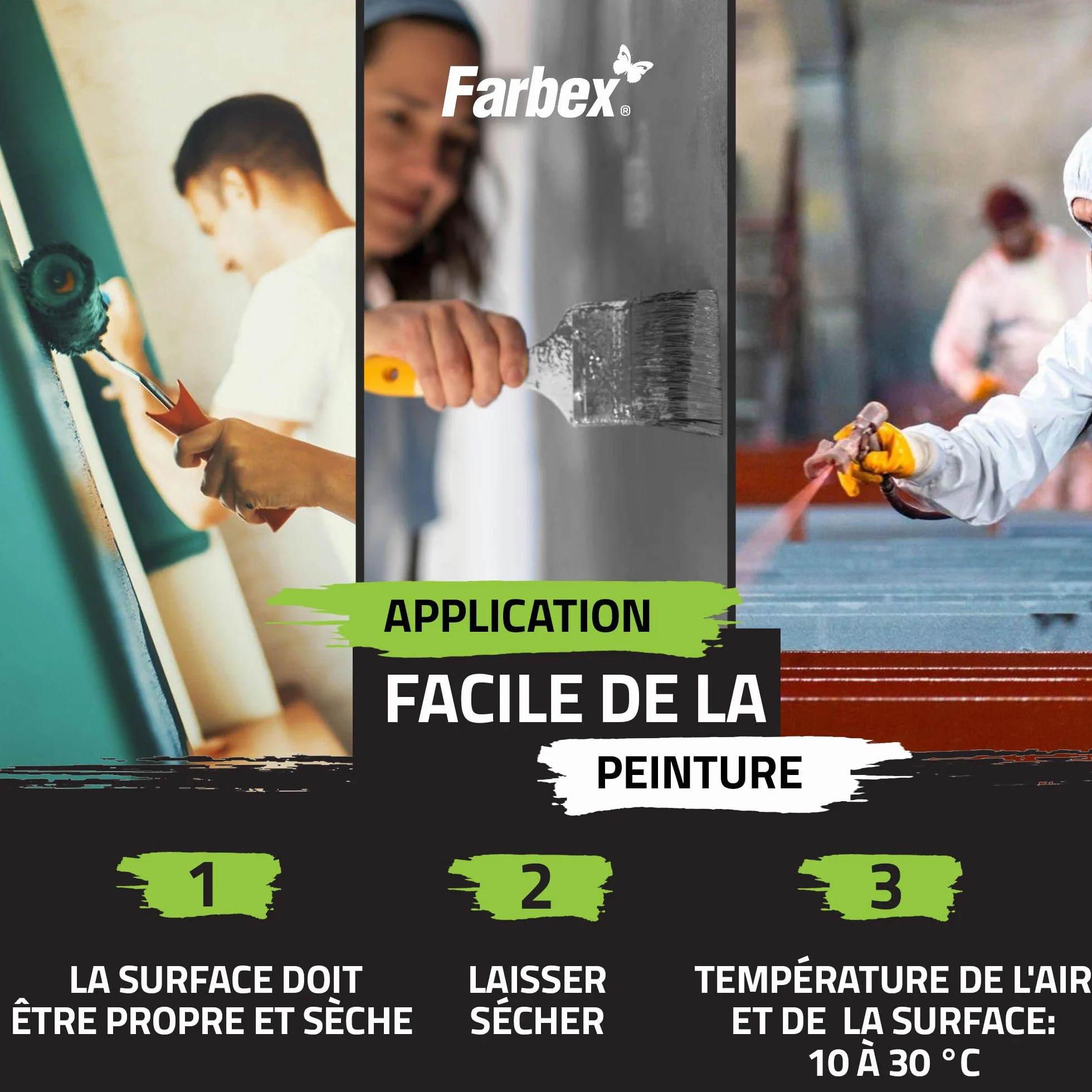 FARBEX Peinture Caoutchouc Liquide Étanche 1,2 kg Beige Revêtement Élastique Toiture Terrasse Balcon