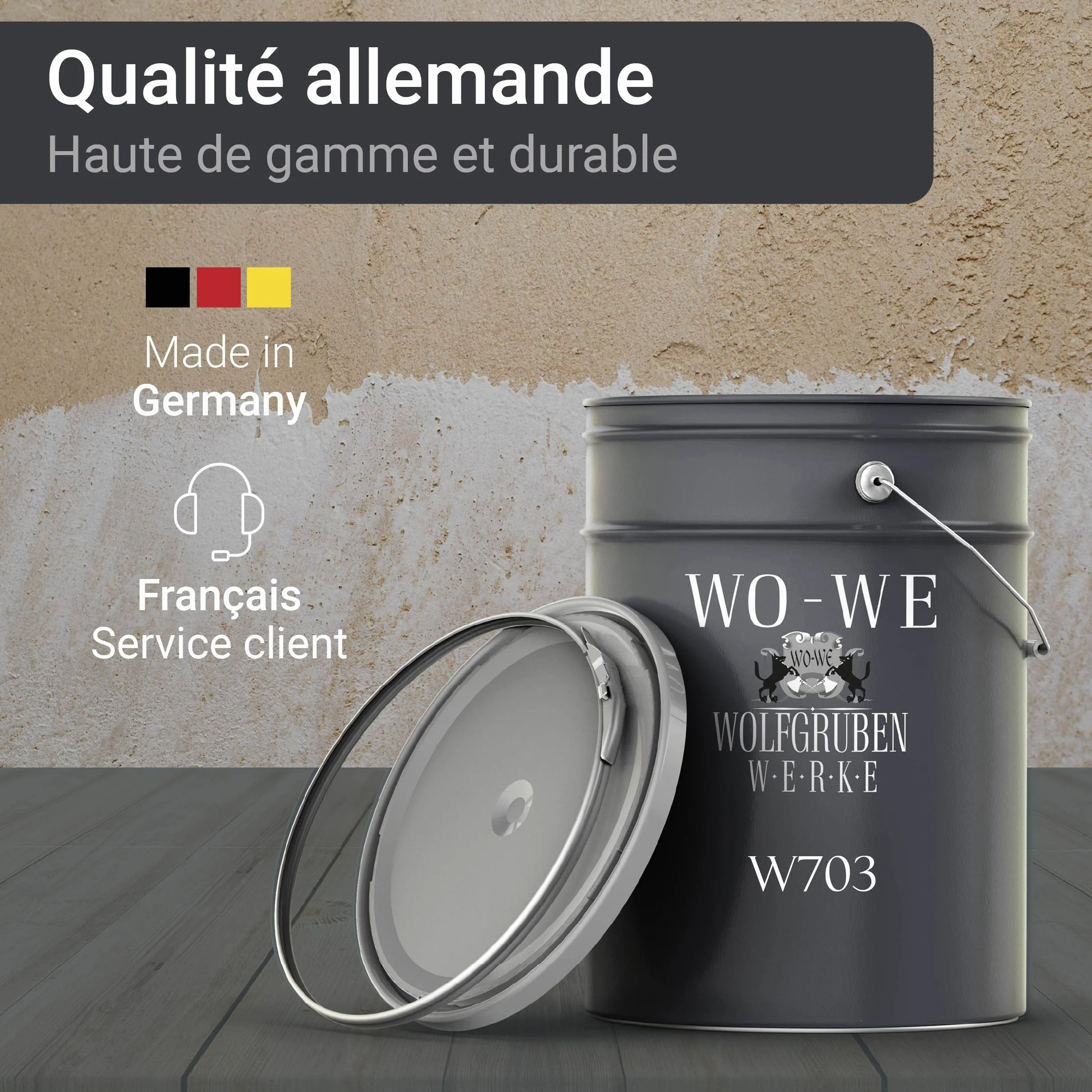 Primaire spécial pour peinture sol W703 10KG - Haute adhérence époxy acryliques