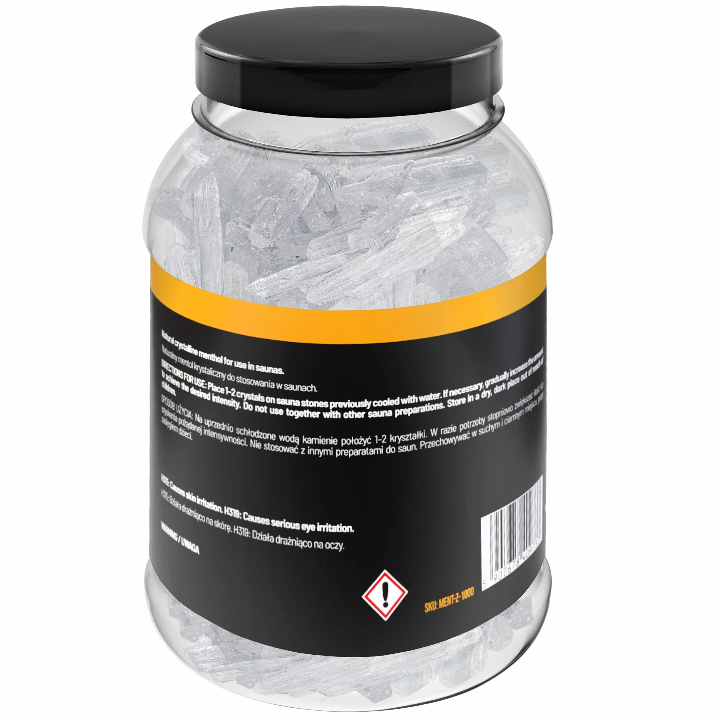 Bilovit Cristaux de menthol 1000 g 100% menthol cristallin pour sauna