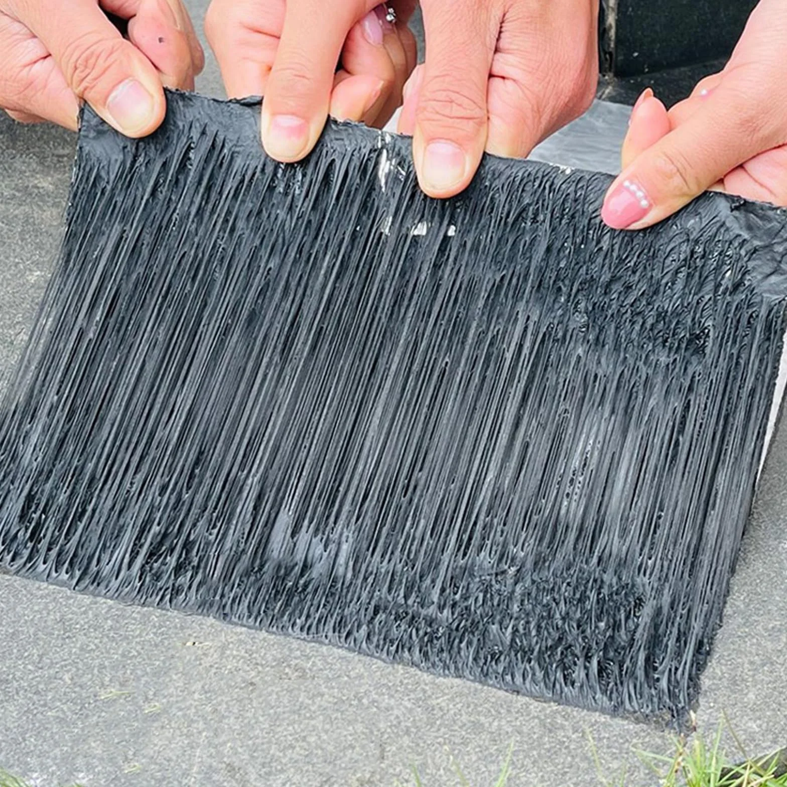 Bande Autocollante Bitume 20x500cm Ruban Réparation Étanche Fuite d'Eau Toiture