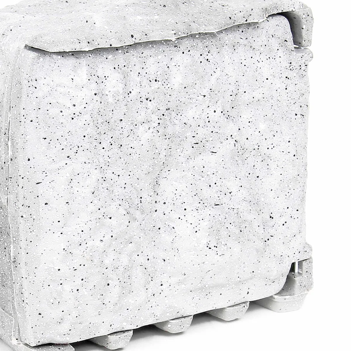 Wiltec Multiprise de jardin quadruple 4 prises IP44 200x200x210 mm Résine synthétique Câble 5 m